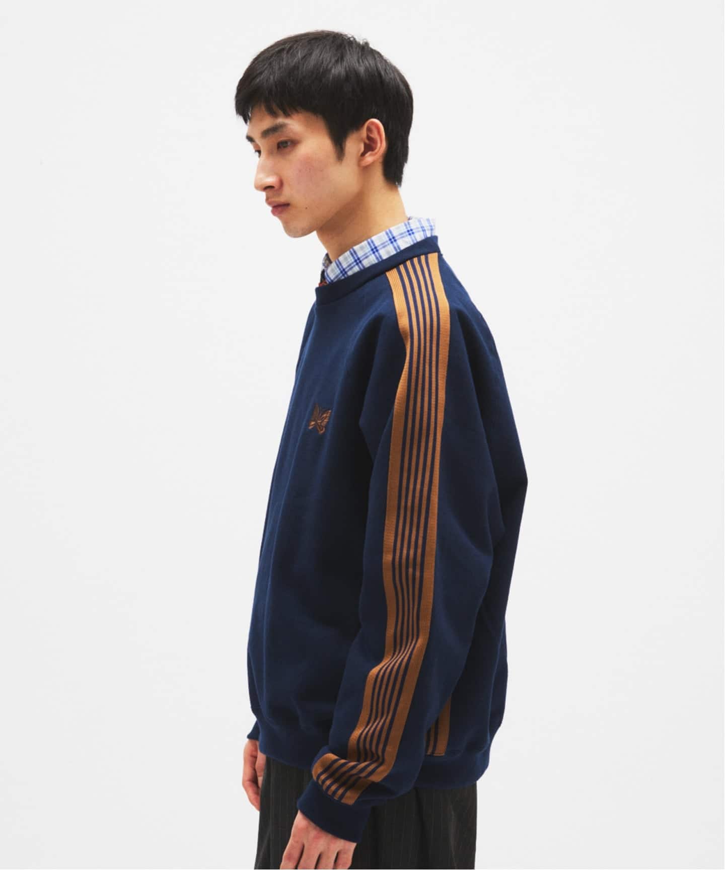 NEEDLES / ニードルズ 別注 トラッククルーネックスウェット