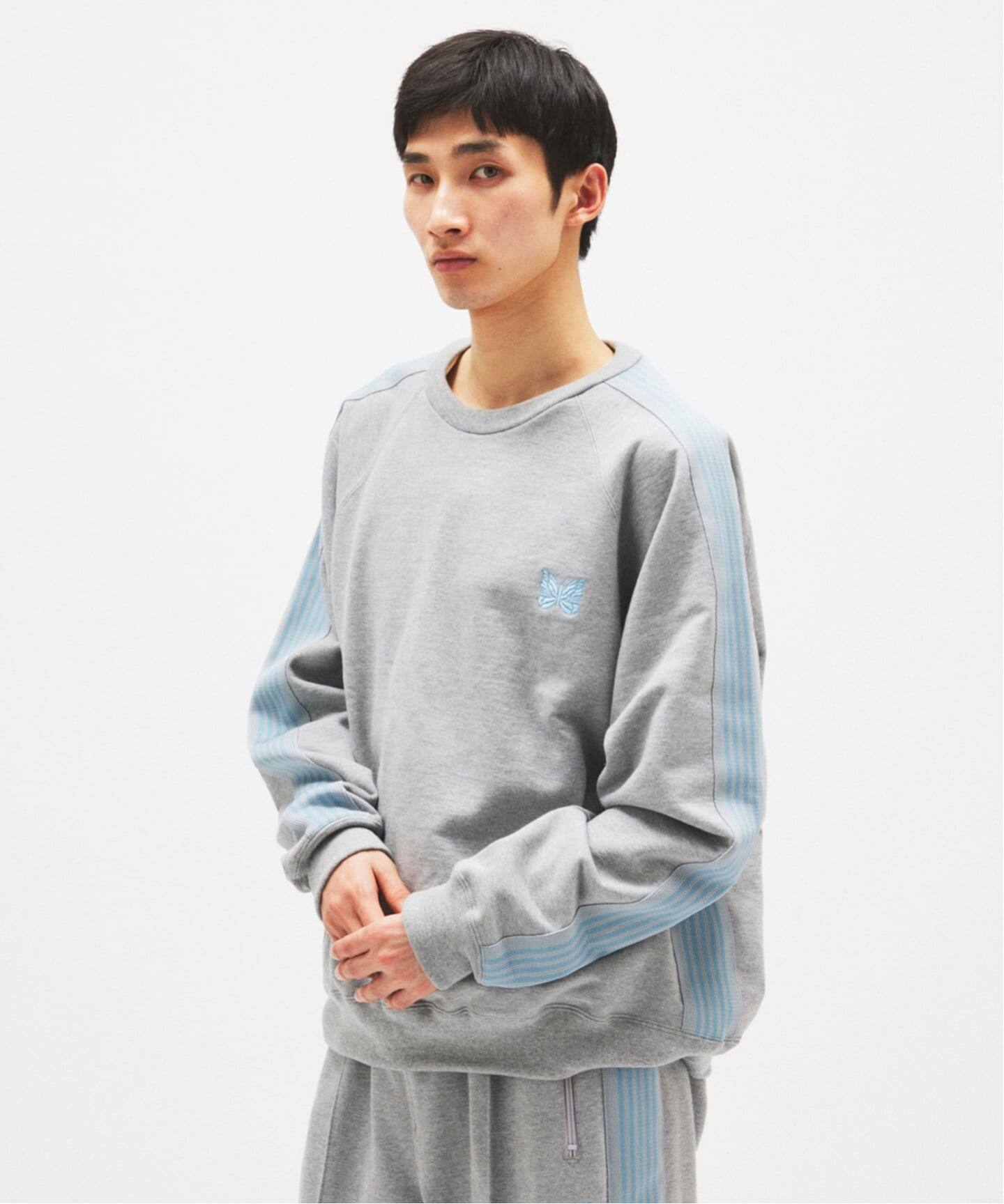NEEDLES / ニードルズ 別注 トラッククルーネックスウェット 