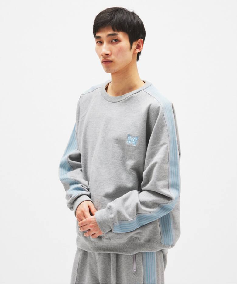 NEEDLES / ニードルズ 別注 トラッククルーネックスウェット 