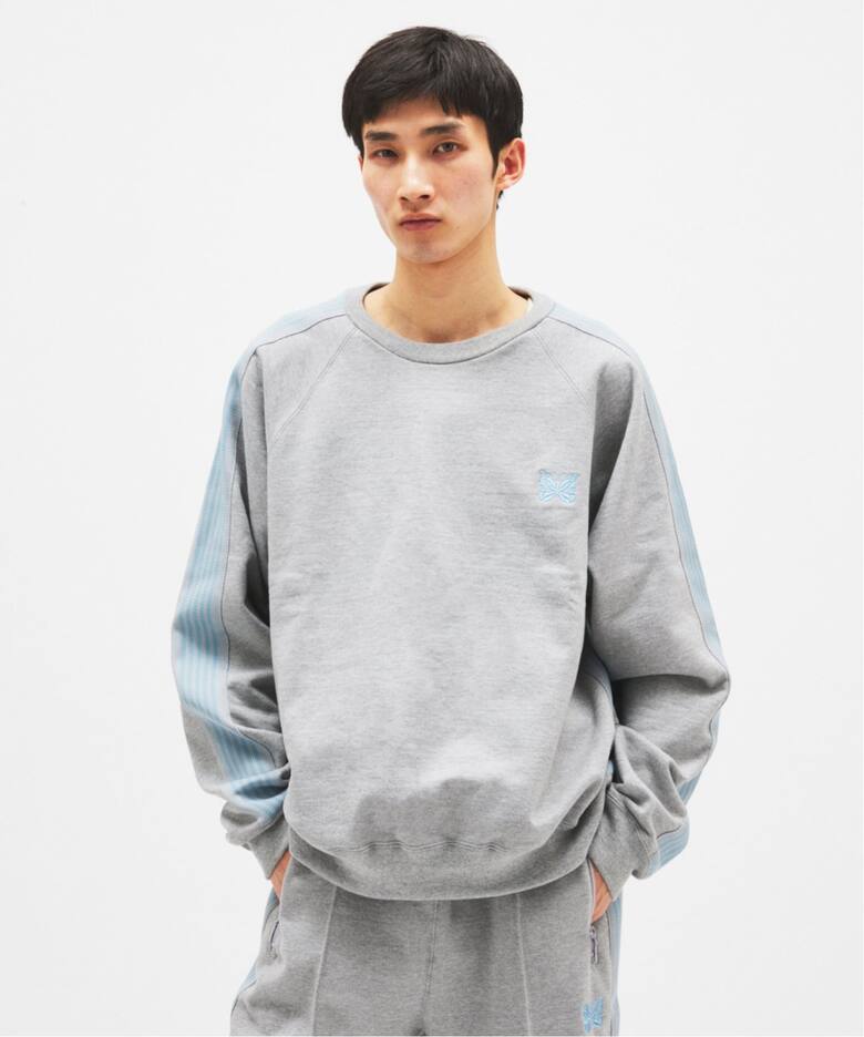 NEEDLES / ニードルズ 別注 トラッククルーネックスウェット 