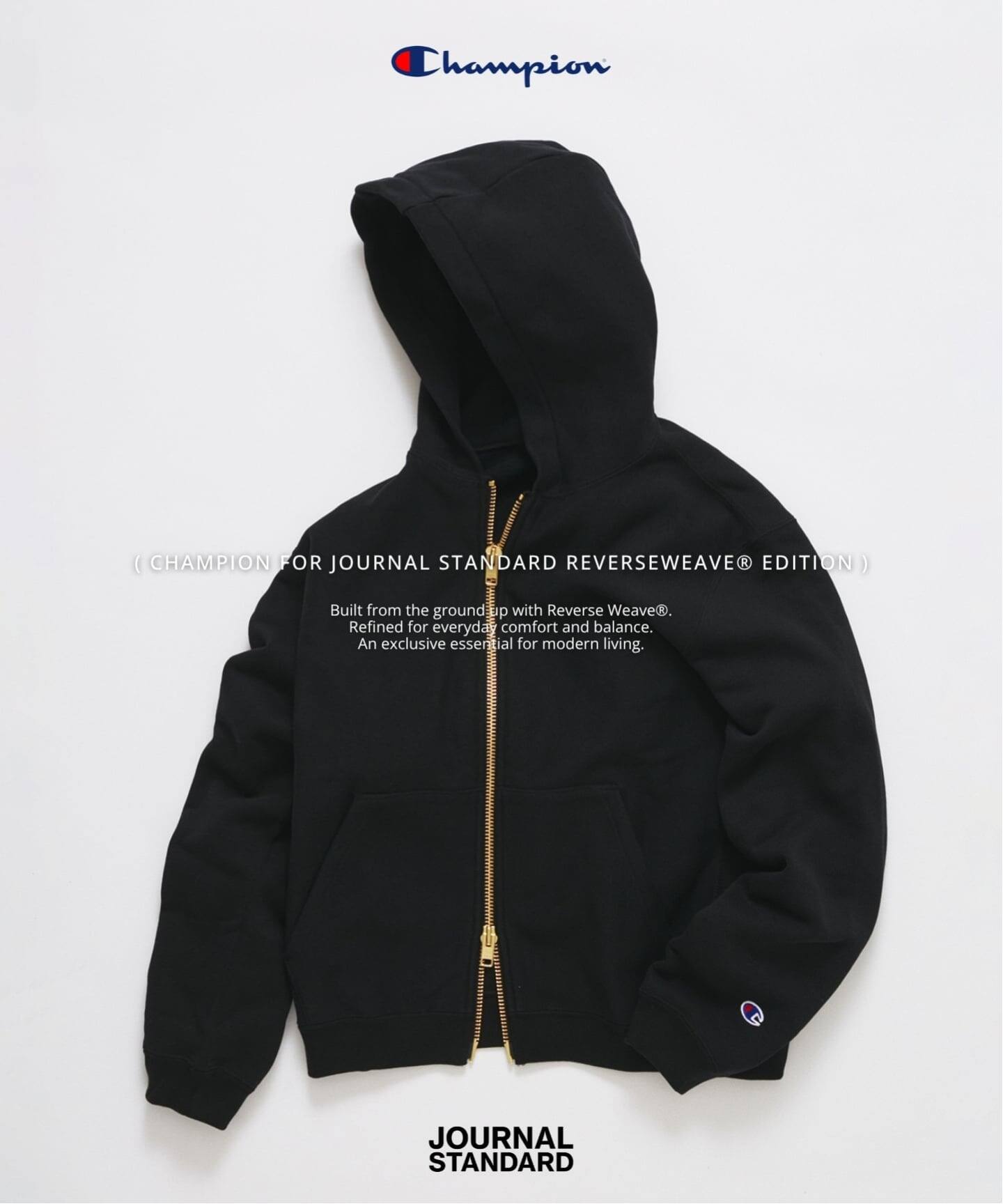 Champion BLACK EDITION ハーフコート ブルゾン ブラック 予約 
