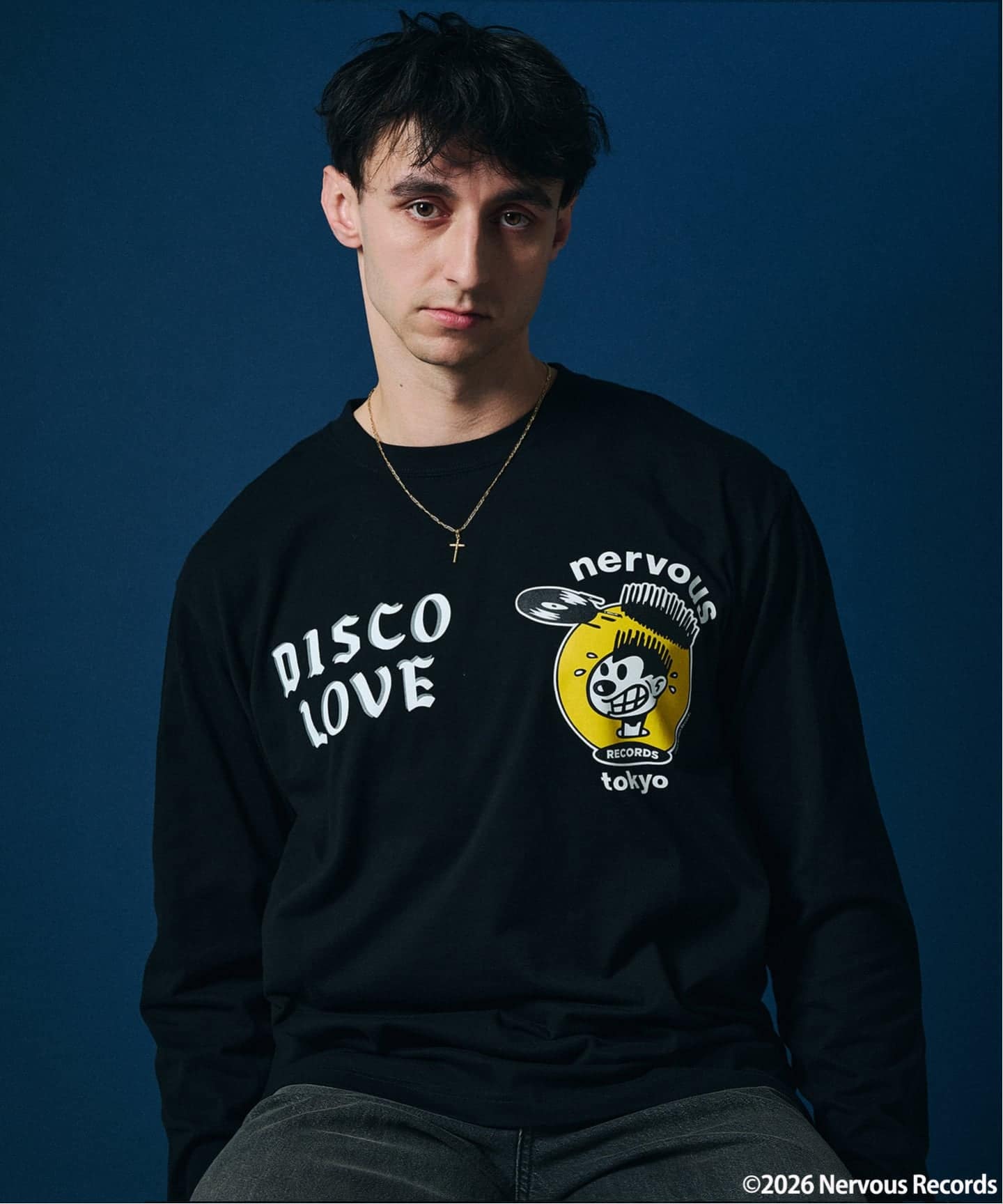 Nervous Records / ナーヴァス・レコーズ × A-1 CLOTHING ロンT（T