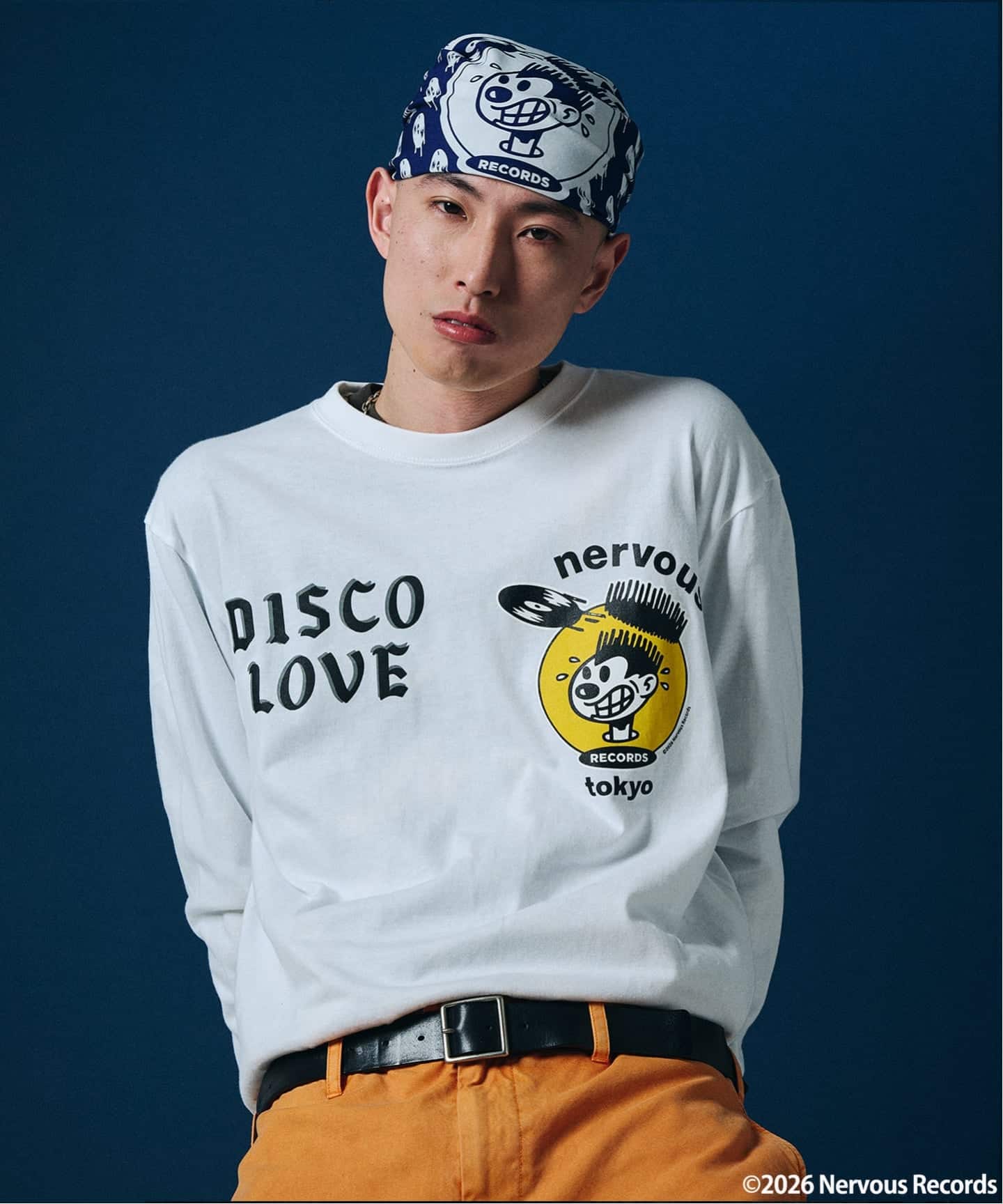 Nervous Records / ナーヴァス・レコーズ × A-1 CLOTHING ロンT（T