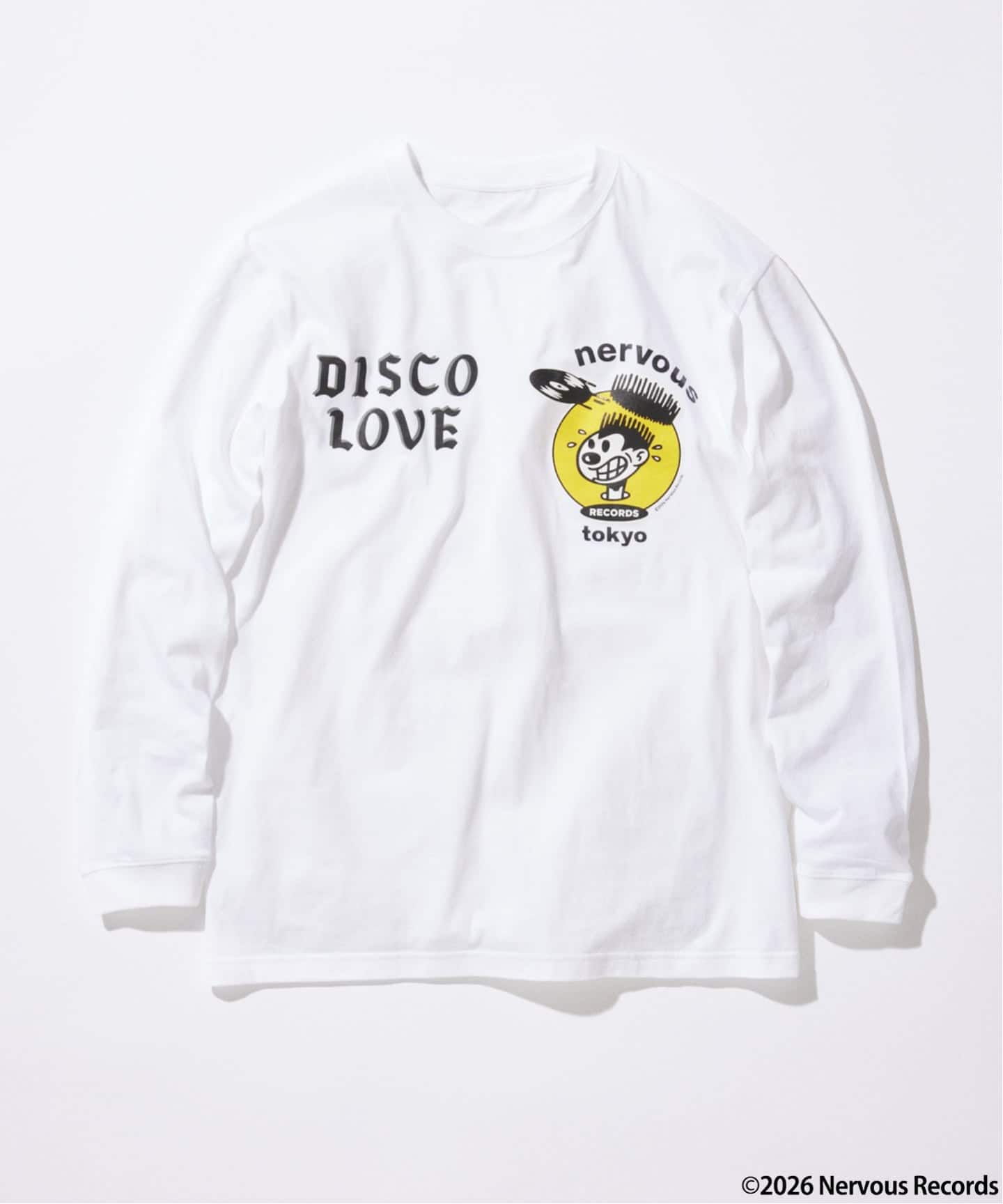 Nervous Records / ナーヴァス・レコーズ × A-1 CLOTHING ロンT（T