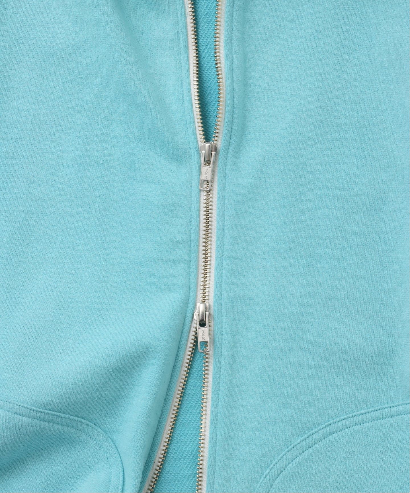 ジャーナルスタンダードジャケット水色 FOLL / フォル】antique washed nep sweat zip jacket（その他ブルゾン