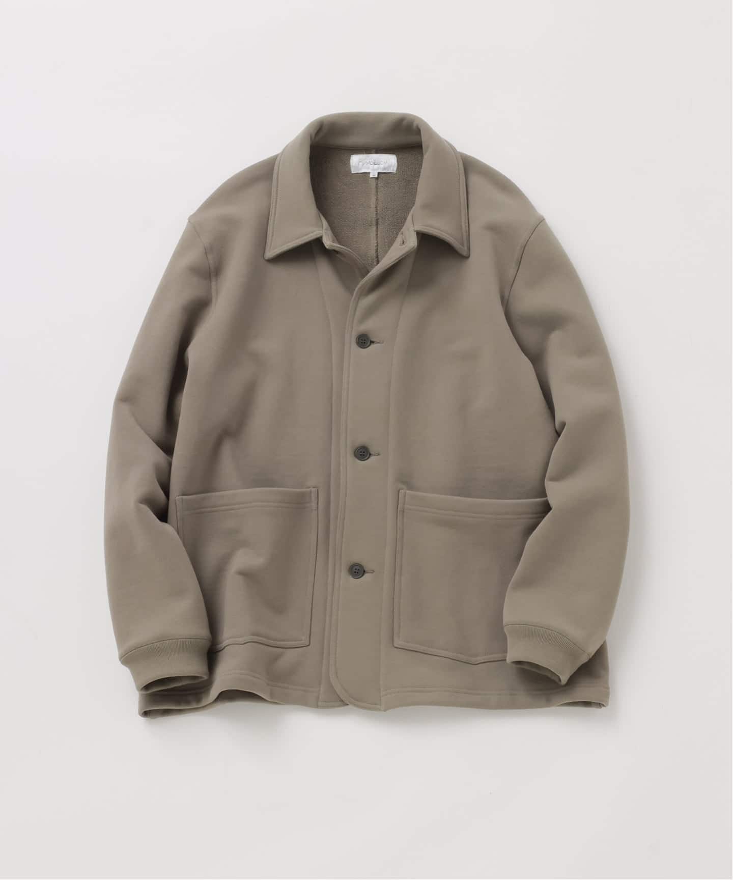 予約》【FOLL / フォル】max heavy sweat coverall cardigan