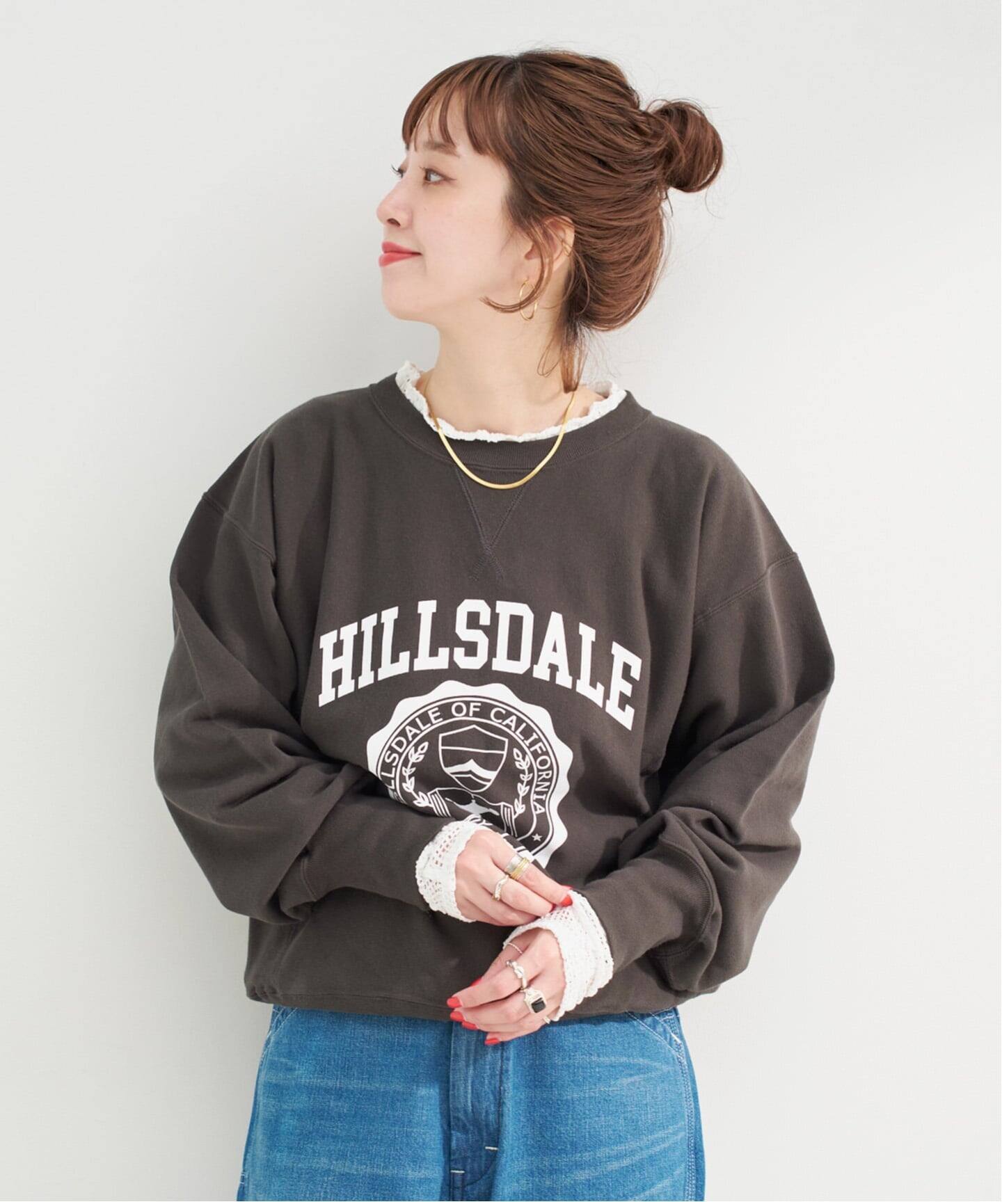 レースプルオーバー 追加2》手洗い可 / ストレッチフラワーレースプルオーバー（Tシャツ