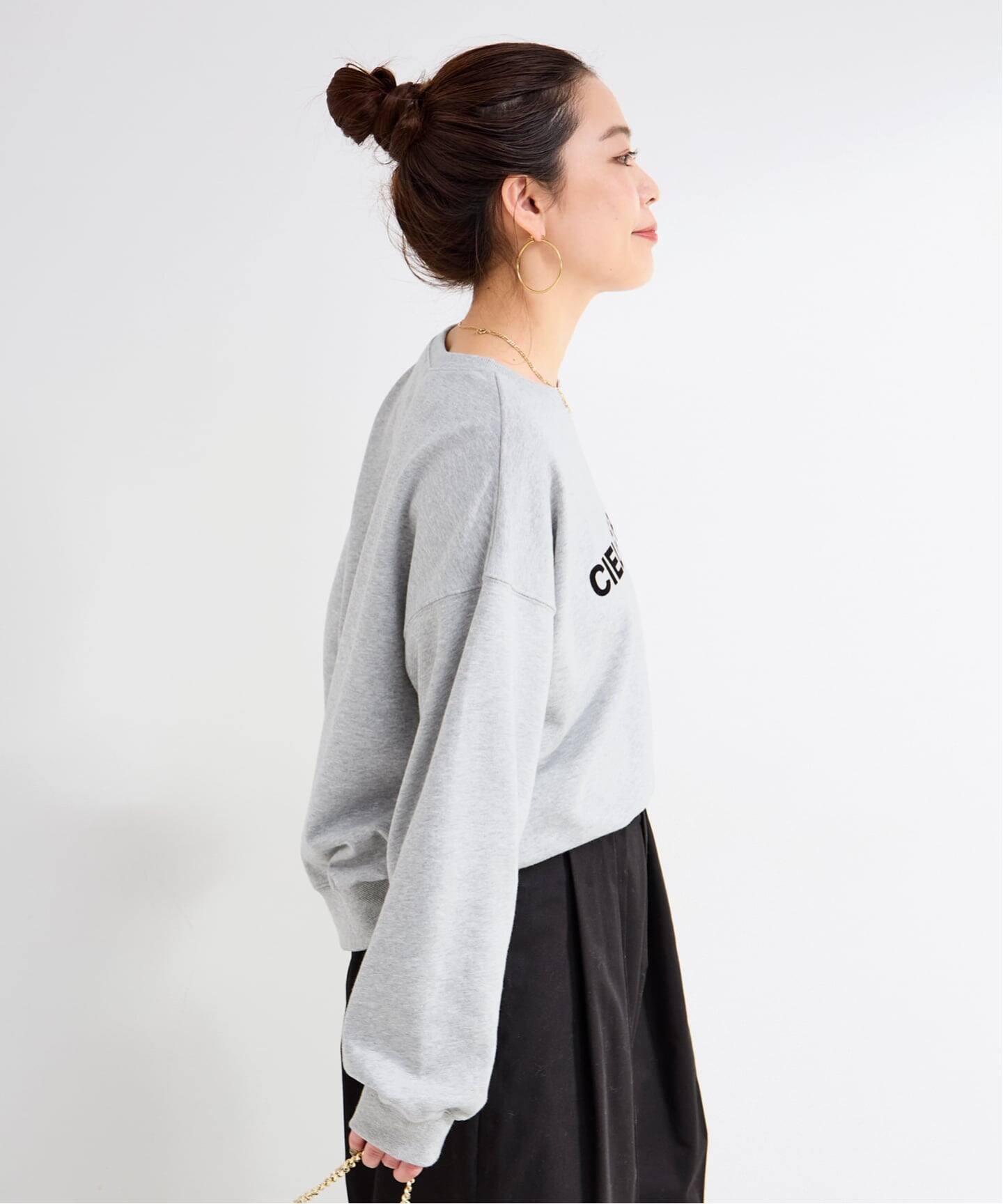 手洗い可 / フロッキーロゴスウェット（スウェット）｜B.C STOCK（ベー