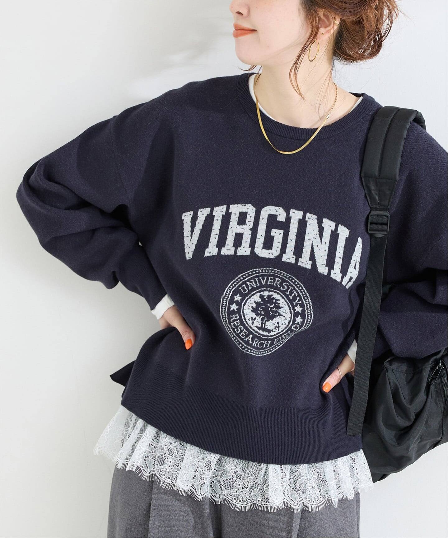 手洗い可 / 裾レースインナー（Tシャツ／カットソー）｜B.C STOCK 
