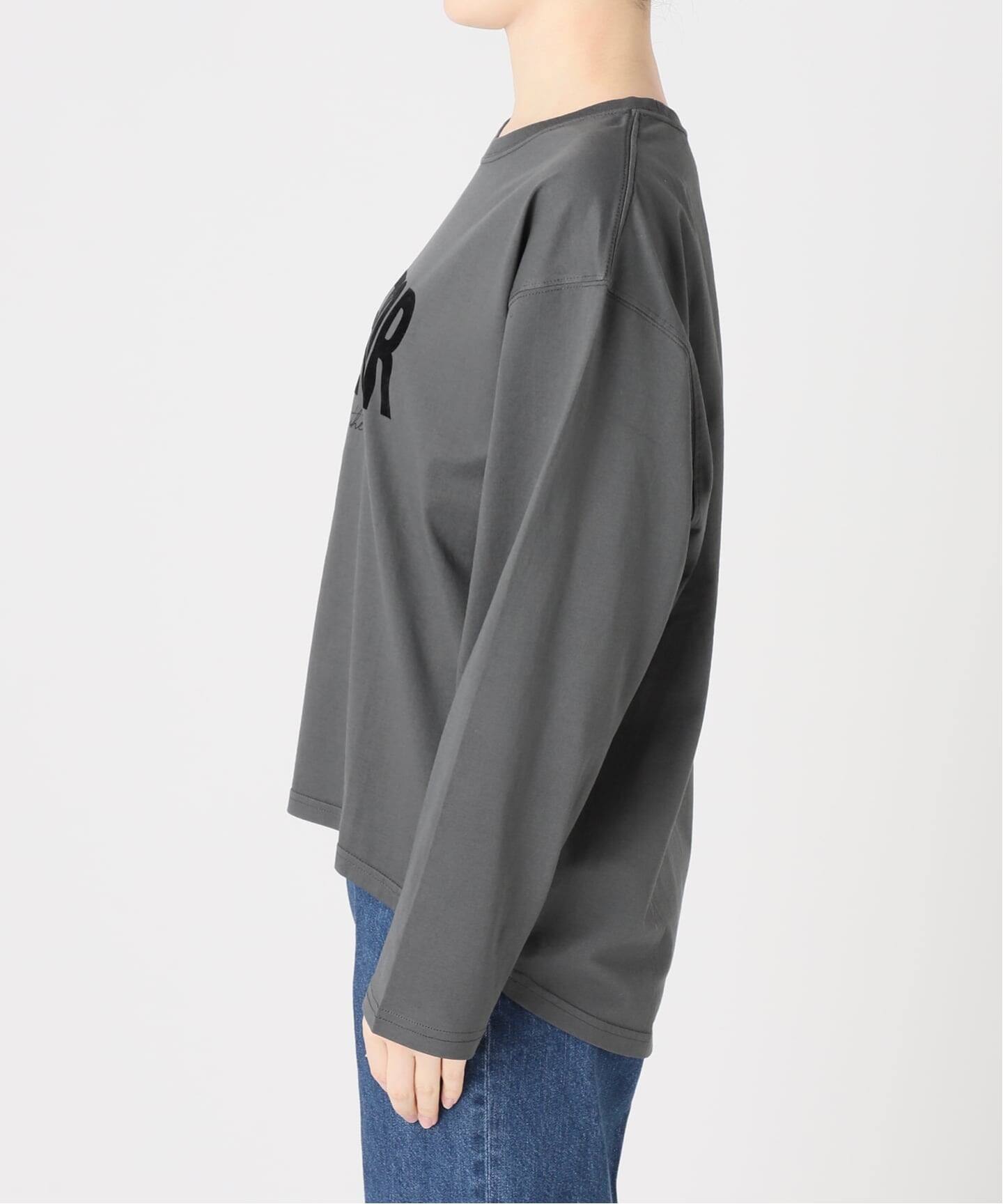 手洗い可 / フロッキーオーバーロンTEE（Tシャツ／カットソー）｜B.C