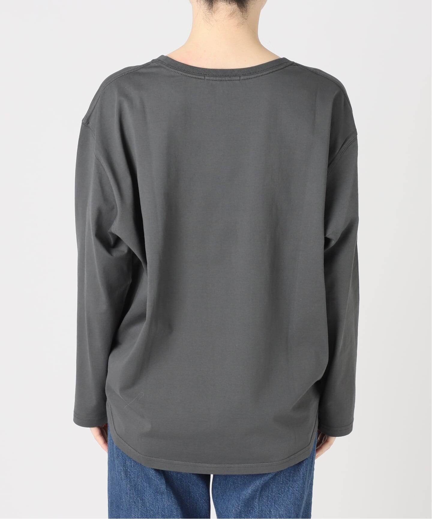 手洗い可 / フロッキーオーバーロンTEE（Tシャツ／カットソー）｜B.C