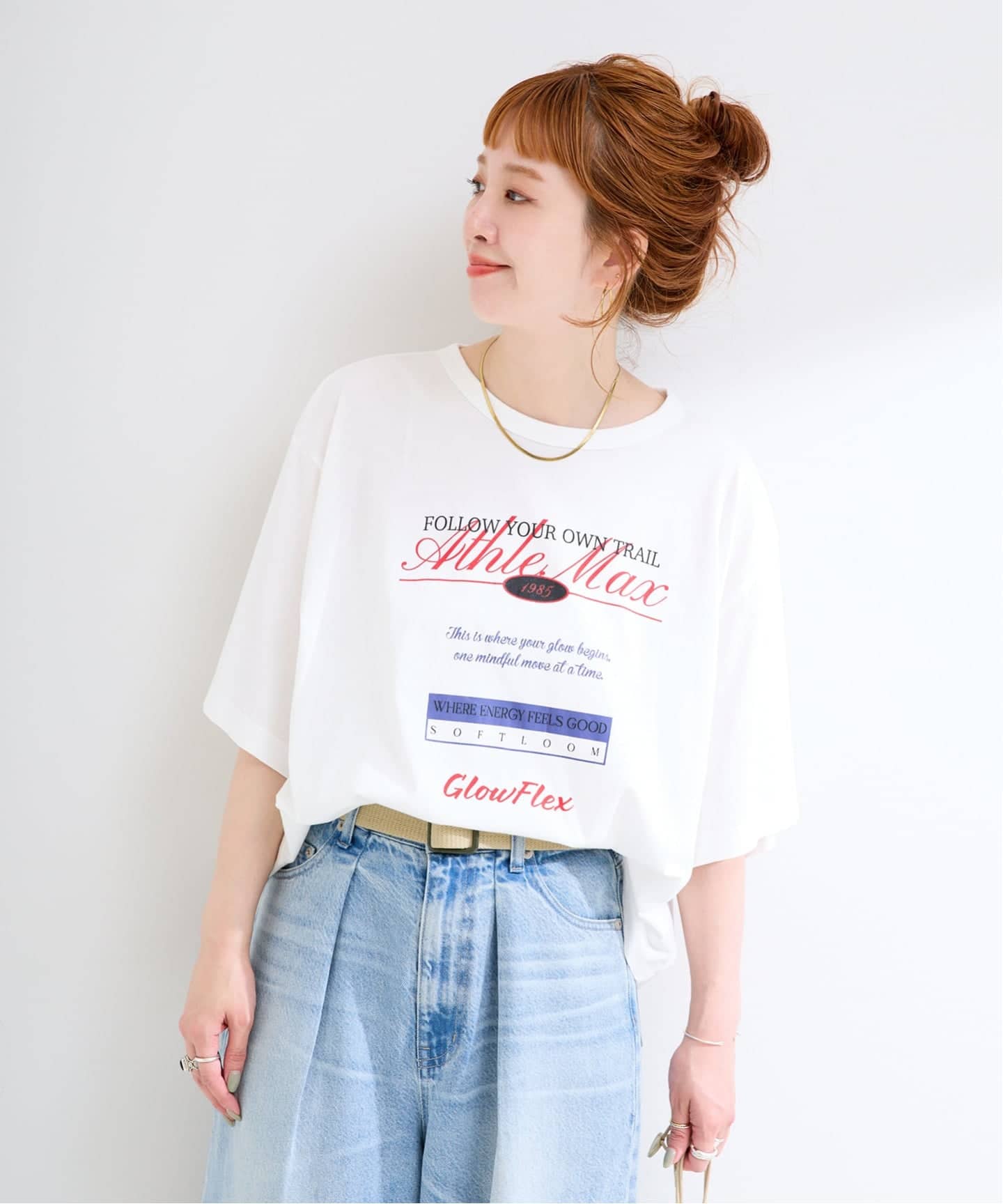 手洗い可 / ピグメントロゴTEE（Tシャツ／カットソー）｜B.C STOCK