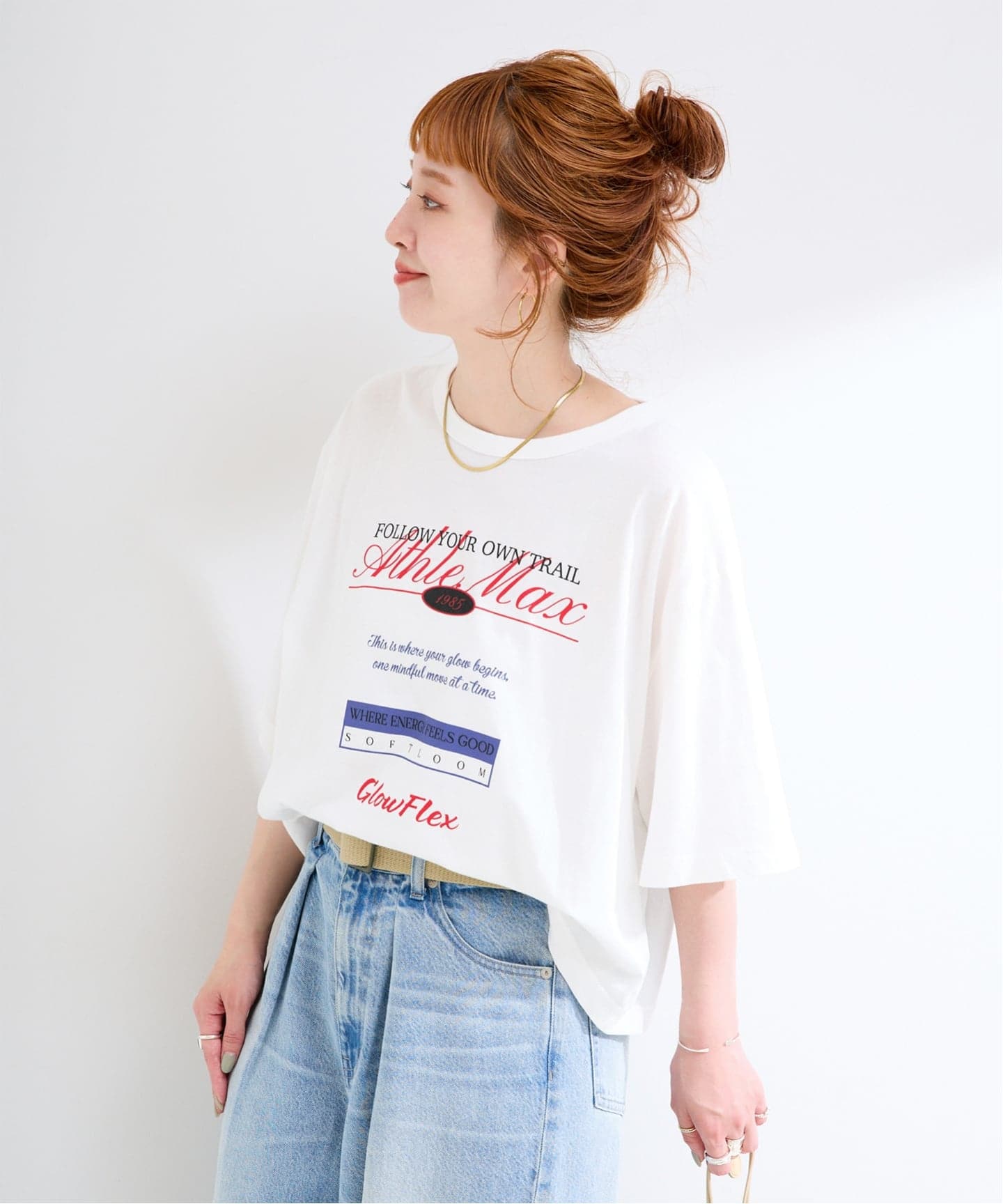 手洗い可 / ピグメントロゴTEE（Tシャツ／カットソー）｜B.C STOCK