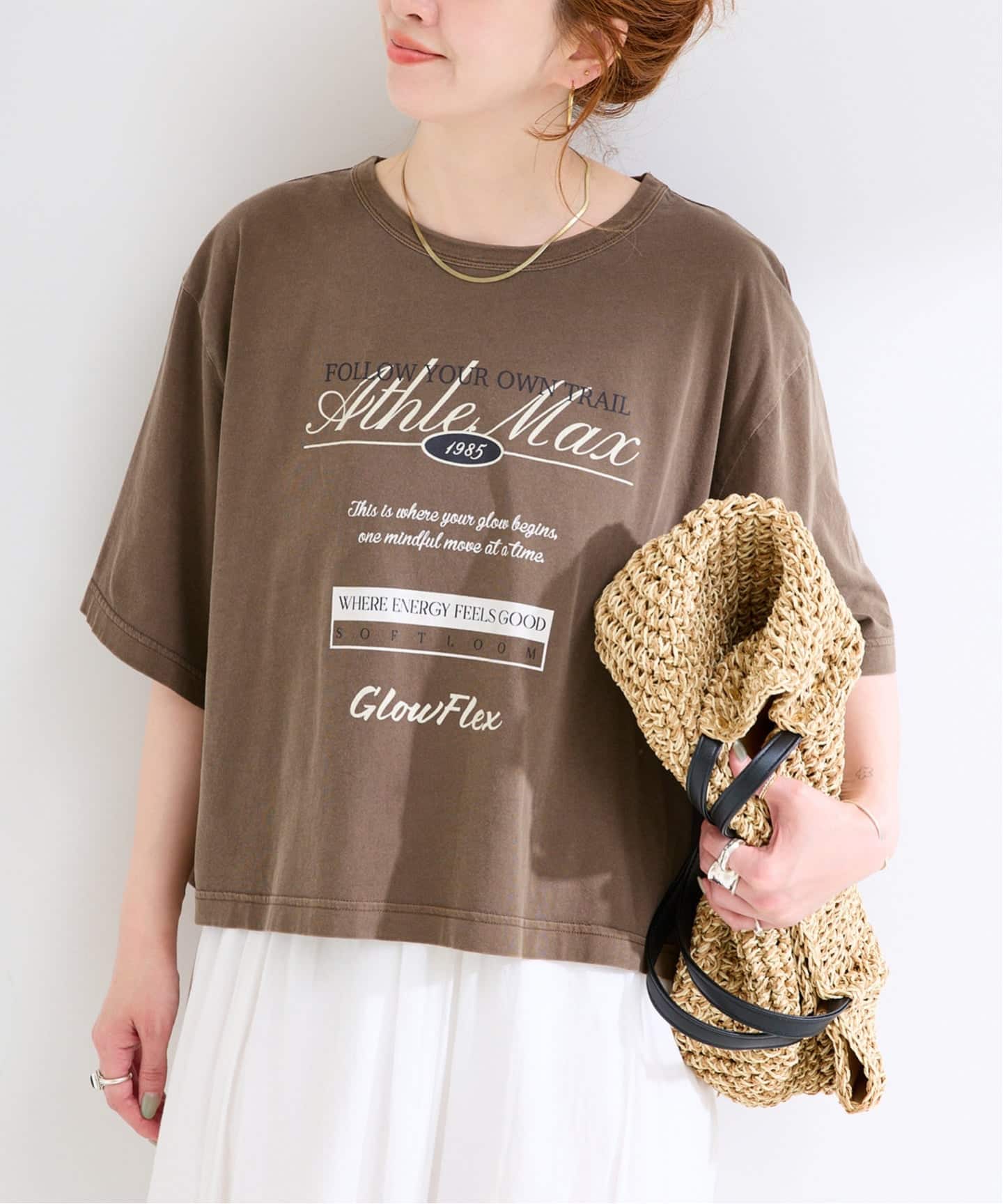 手洗い可 / ピグメントロゴTEE（Tシャツ／カットソー）｜B.C STOCK
