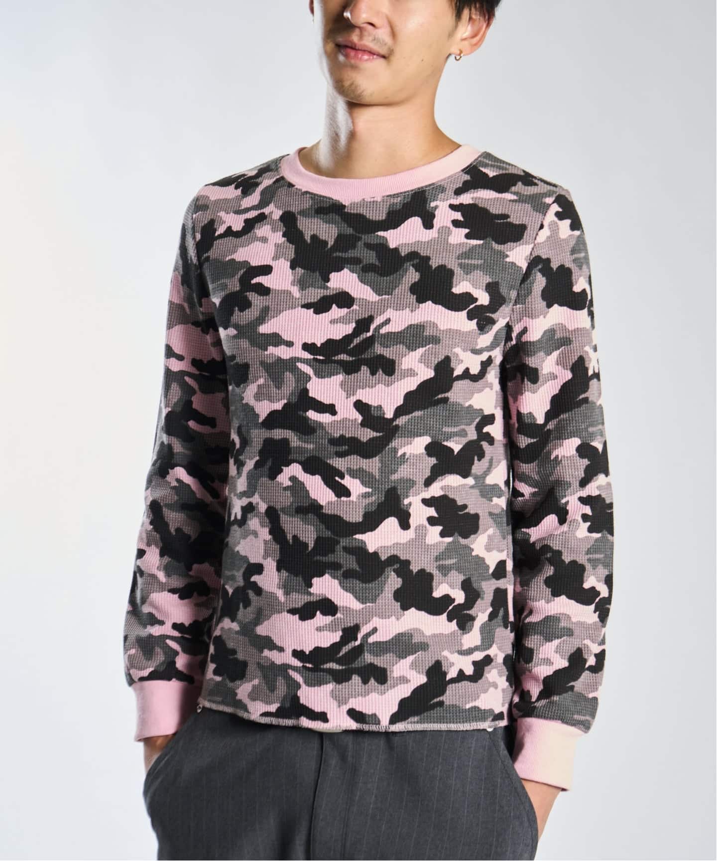スリムフィット カモ サーマル ロンT / J Slim Camo Thermal L/S（T