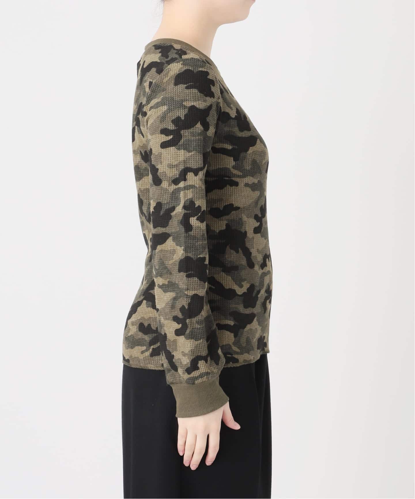 スリムフィット カモ サーマル ロンT / J Slim Camo Thermal L/S（T