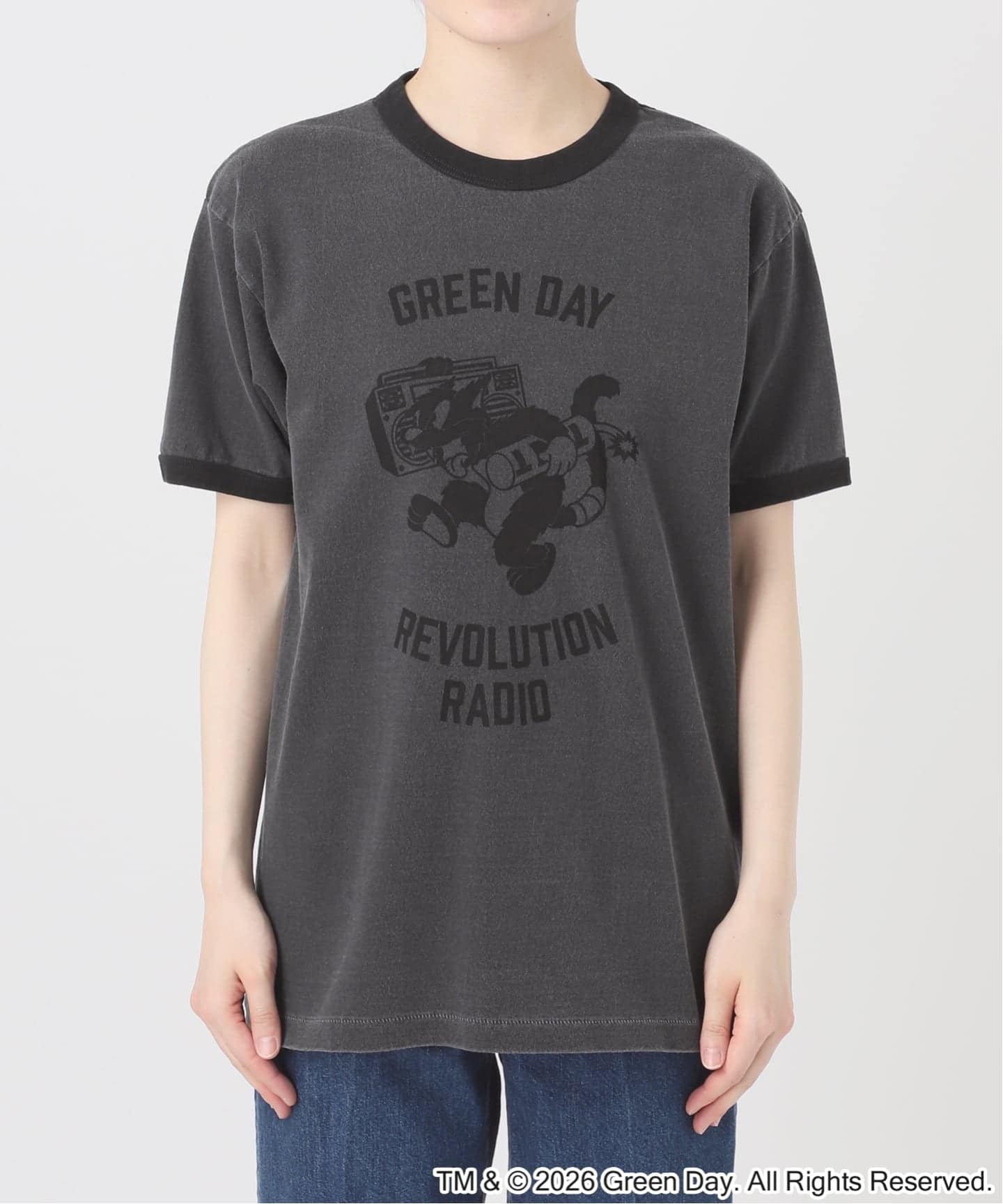 GOOD ROCK SPEED / グッドロックスピード GREENDAY Ringer Tshirts（T