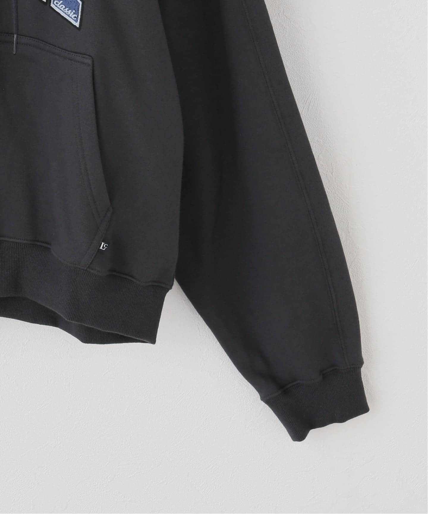 WEB＋一部店舗限定】LOW CLASSIC Lc LOW SOFT SWEAT ZIP-UP HOODIE（T
