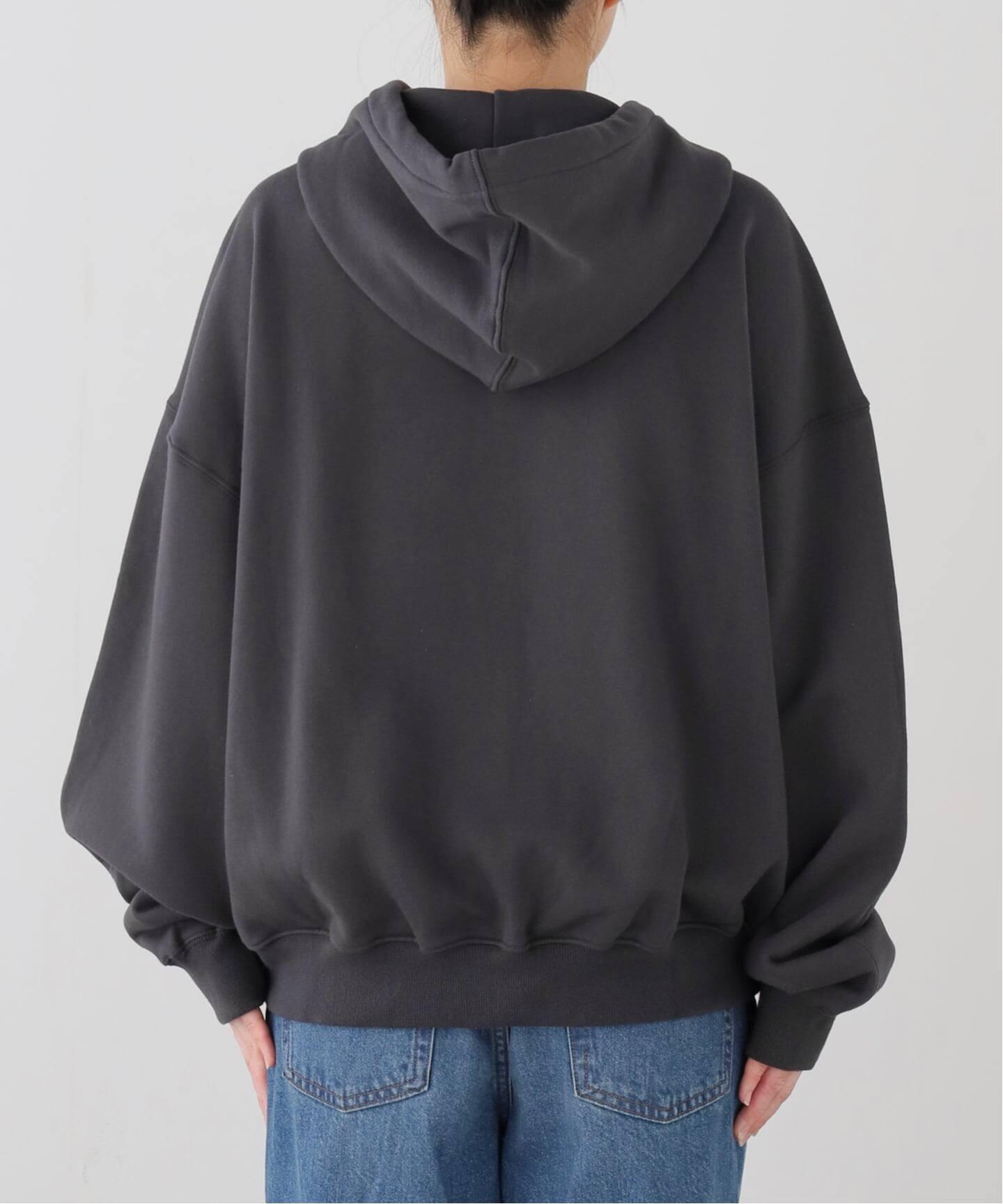 WEB＋一部店舗限定】LOW CLASSIC Lc LOW SOFT SWEAT ZIP-UP HOODIE（T 