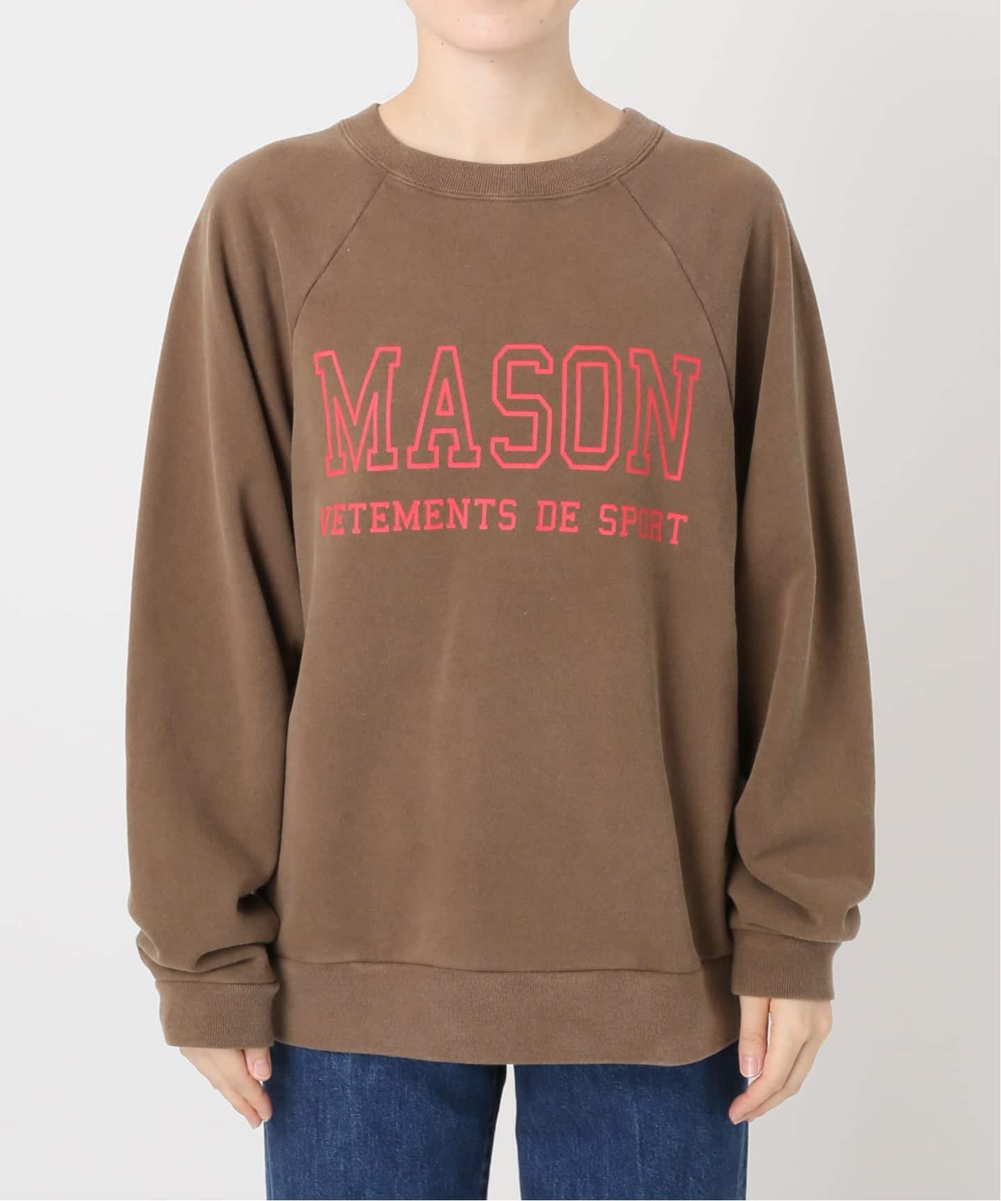 予約》athletic wear MASON 別注 ロゴカラースウェット（スウェット
