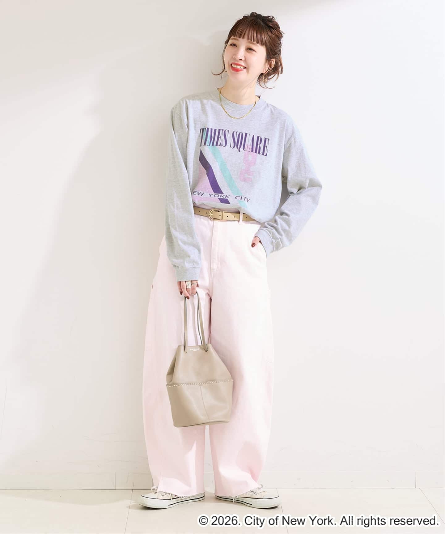 アパルトモン　GOOD ROCK SPEED nyc long TEE GOOD ROCK SPEED/グッドロックスピード】 NYC LONG TEE（Tシャツ