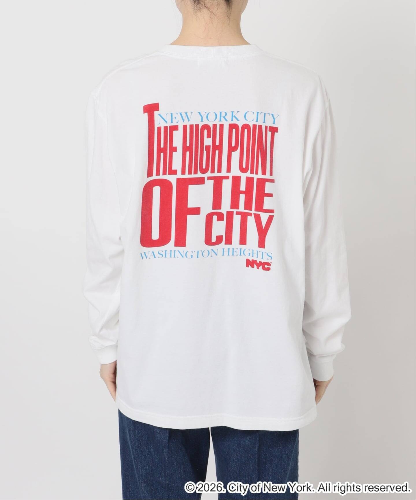 GOOD ROCK SPEED/グッドロックスピード NYC LS shirts A（Tシャツ