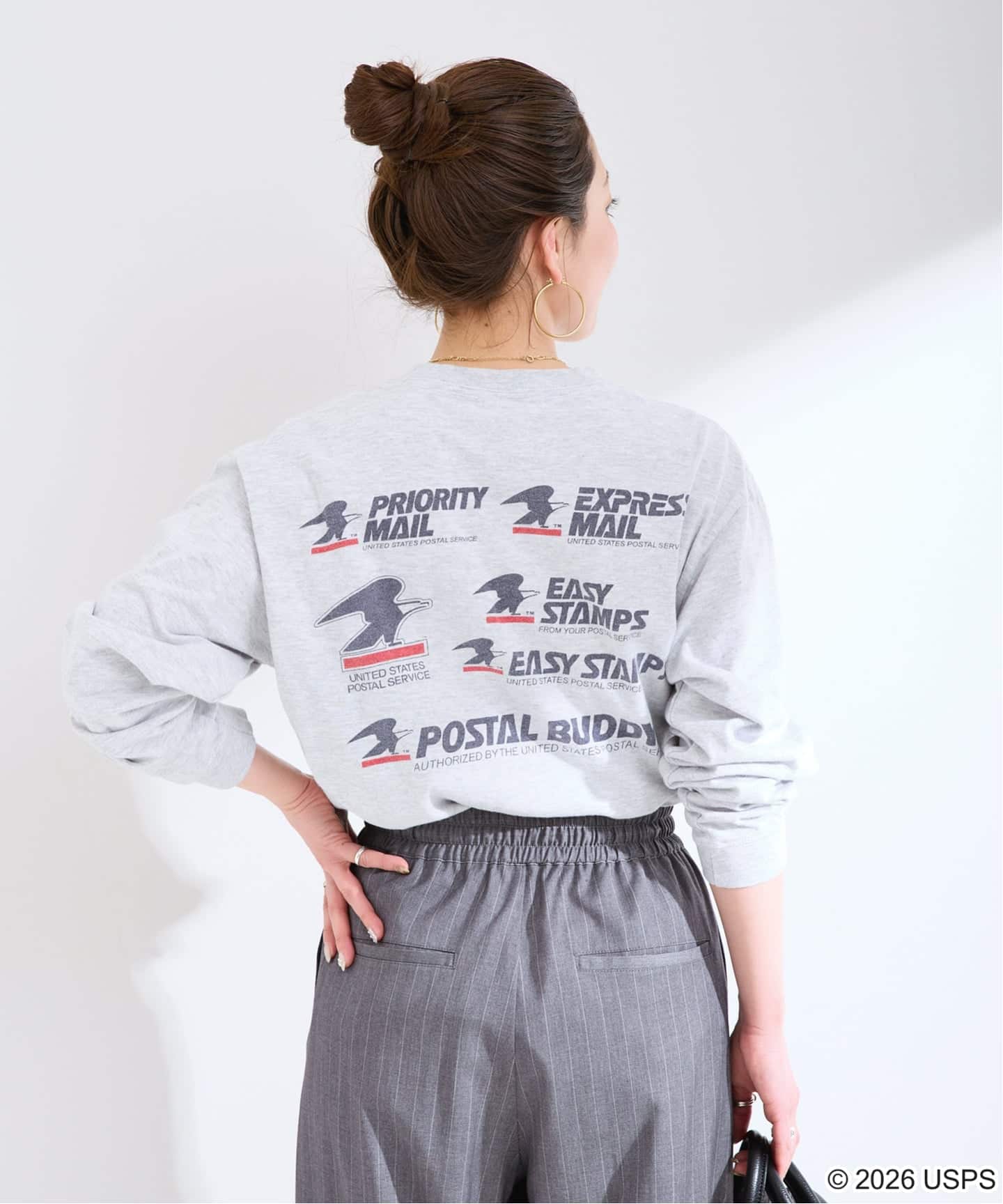 GOOD ROCK SPEED / グッドロックスピード USPS LS shirts（Tシャツ
