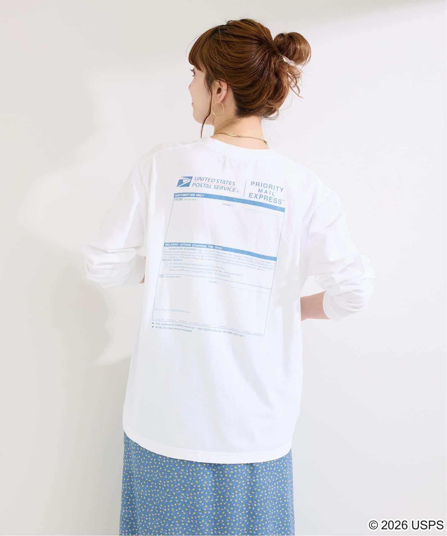 GOOD ROCK SPEED / グッドロックスピード USPS LS shirts（Tシャツ