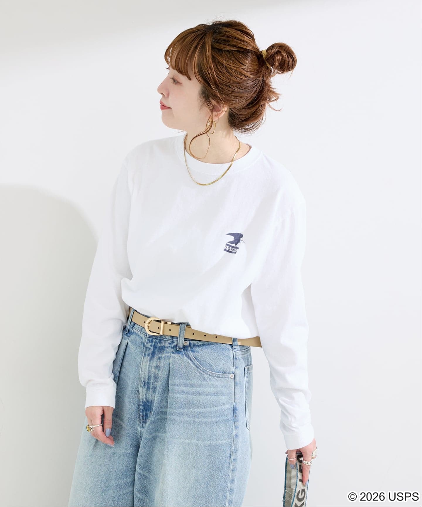 GOOD ROCK SPEED / グッドロックスピード USPS LS shirts（Tシャツ