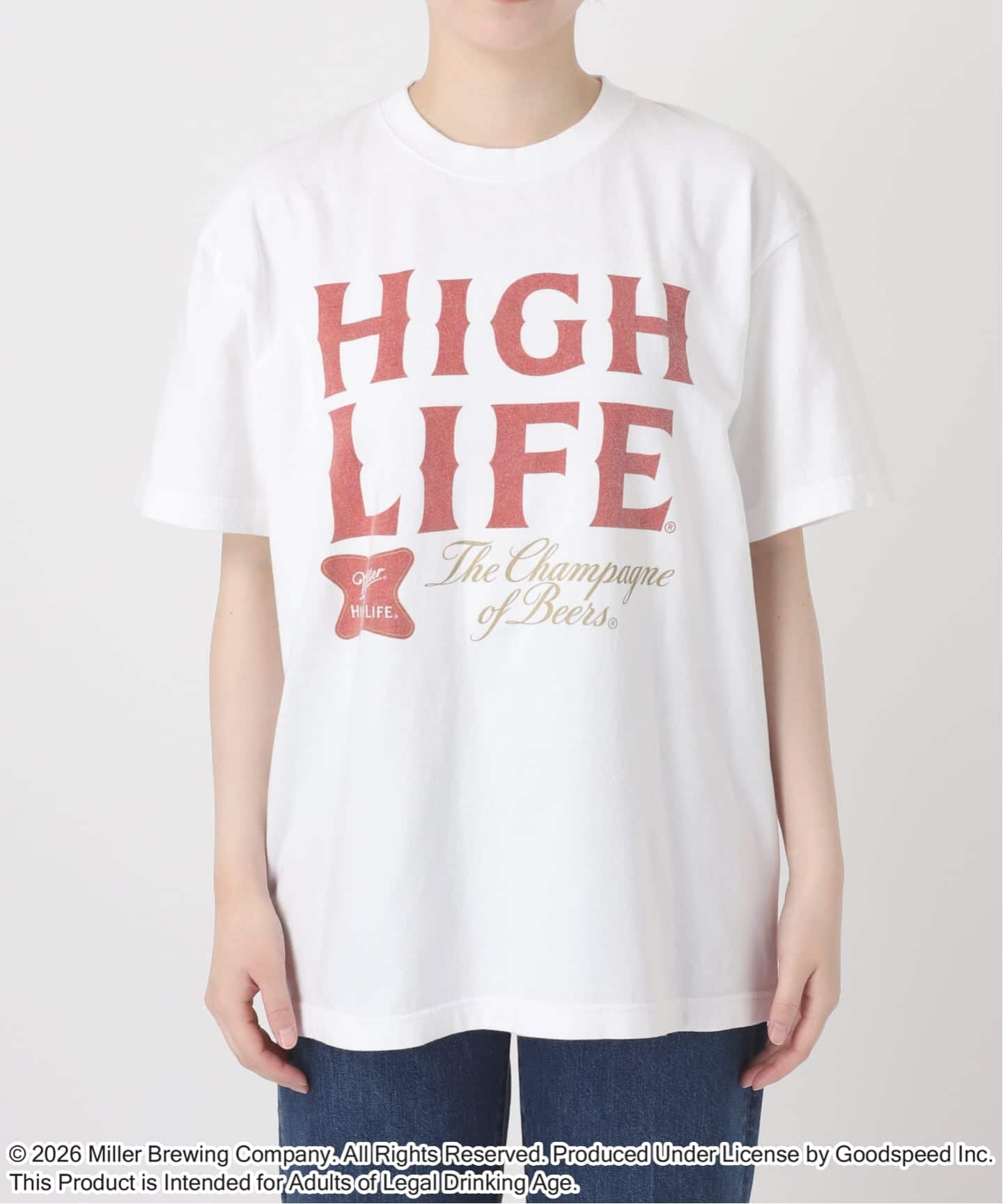 GOOD ROCK SPEED / グッドロックスピード Miller Tshirt（Tシャツ