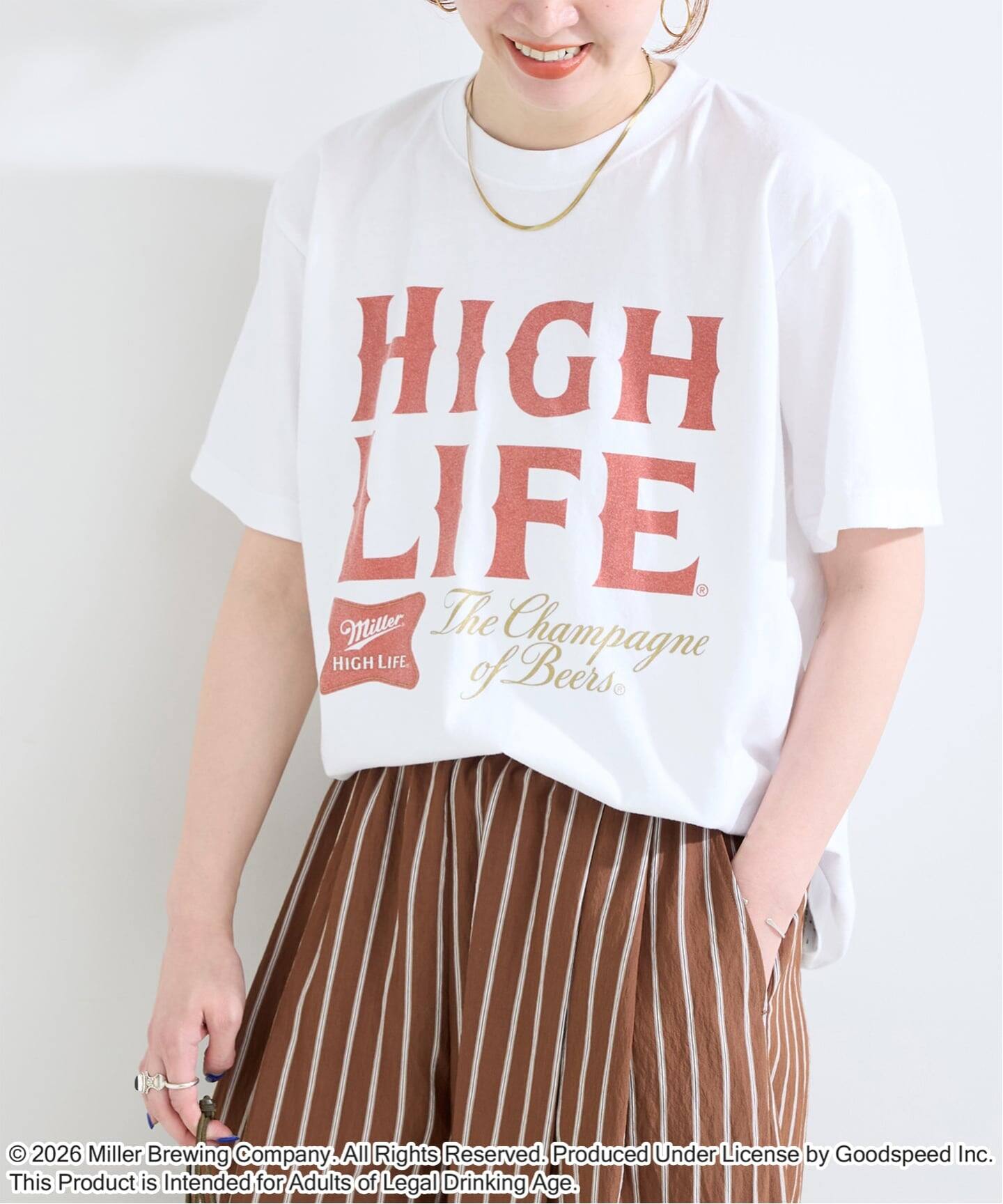 GOOD ROCK SPEED / グッドロックスピード Miller Tshirt（Tシャツ 