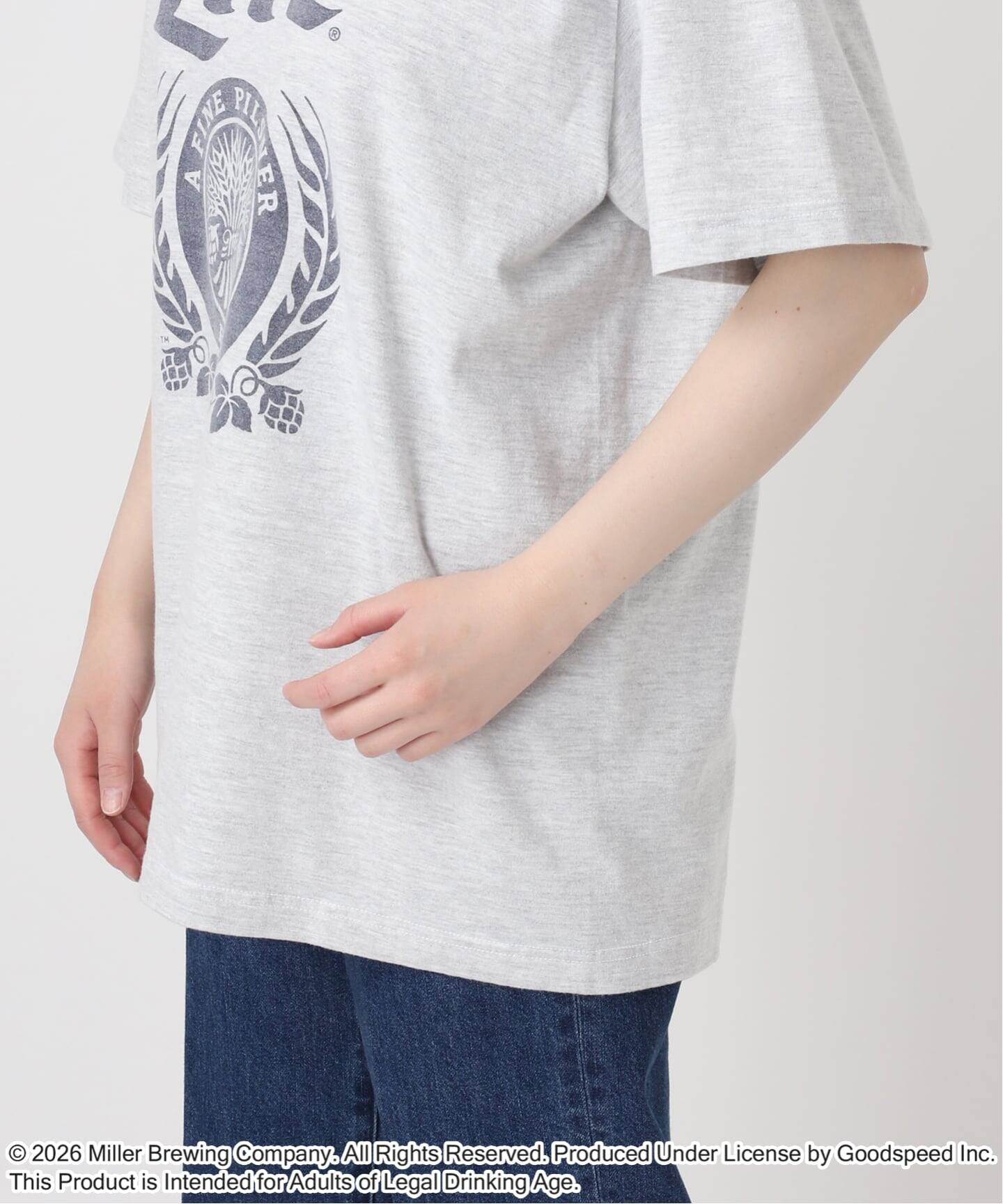 GOOD ROCK SPEED Miller LITE Tシャツ/ブルー GOOD ROCK SPEED（グッドロックスピード） tシャツ GOOD ROCK SPEED