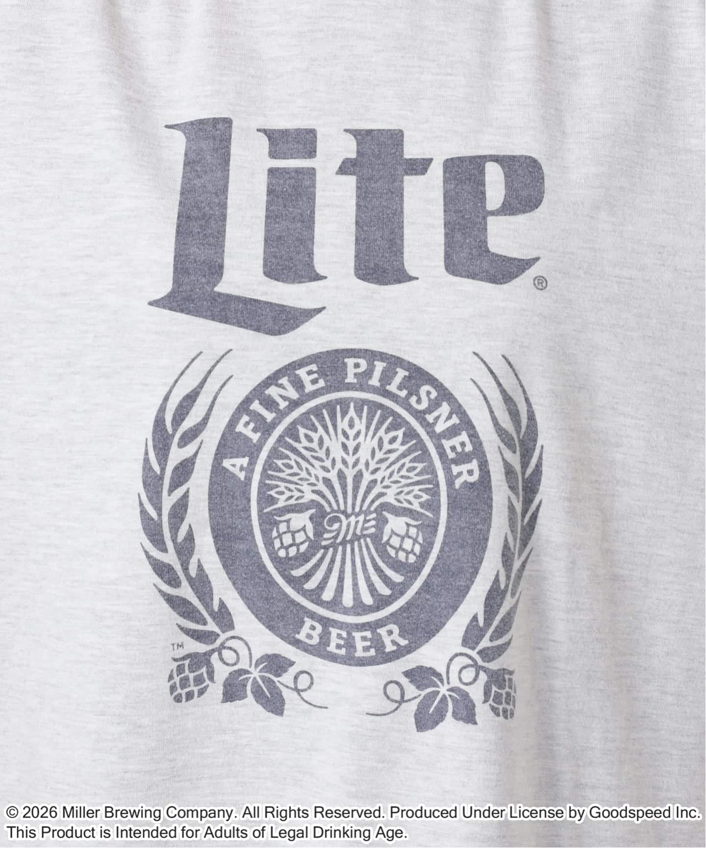 GOOD ROCK SPEED / グッドロックスピード Miller LITE Tshirt（Tシャツ