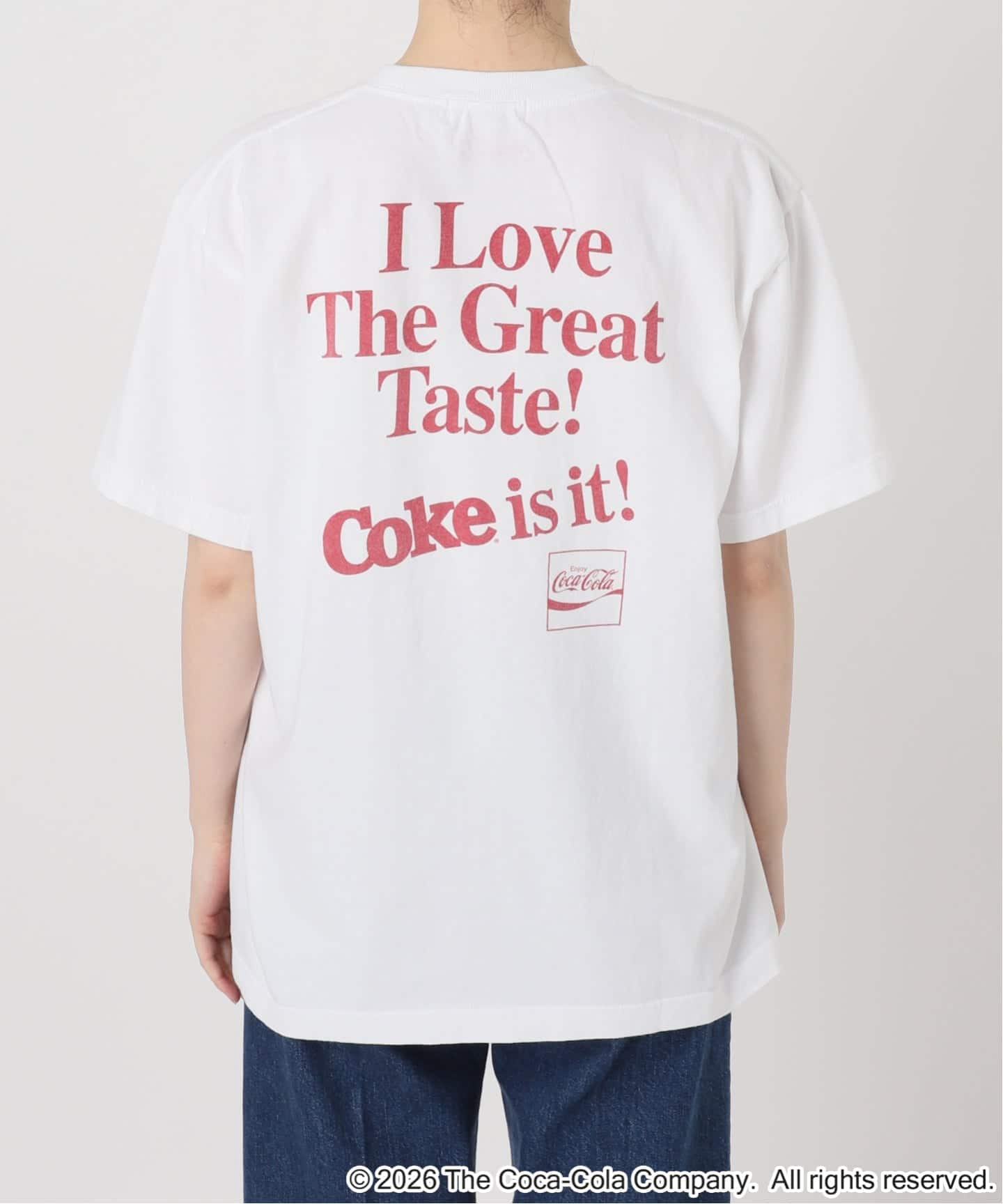 GOOD ROCK SPEED / グッドロックスピード COCA-COLA Tshirts White（T