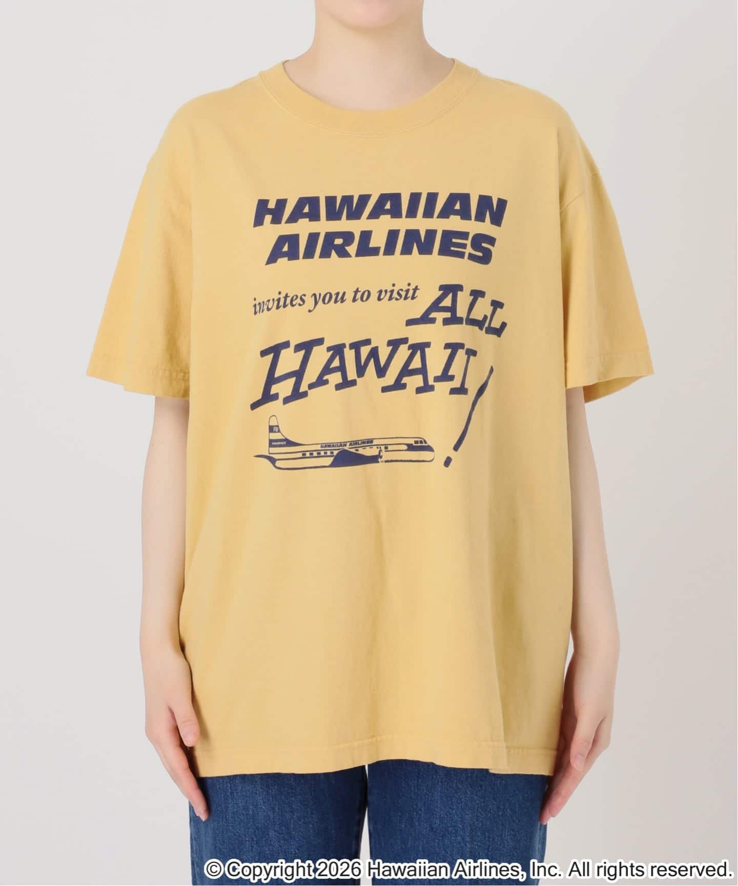 【GOOD ROCK SPEED】College T-sh Hawaii Good Rock Speed カレッジ ロゴTシャツ ハワイ大学 アパルトモン