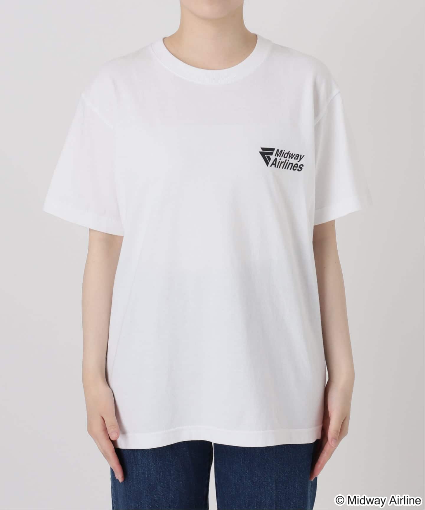 GOOD ROCK SPEED / グッドロックスピード Midway Airlines Tshirts B