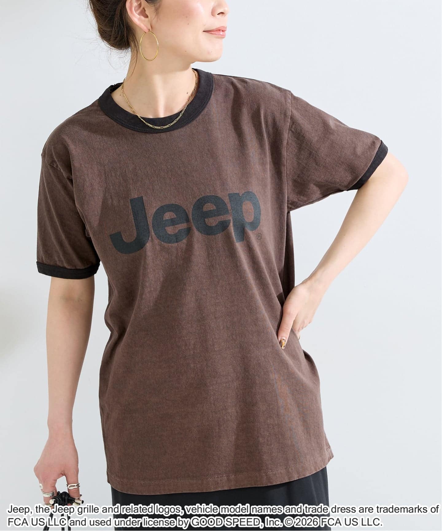 GOOD ROCK SPEED / グッドロックスピード ジープ Ringer Tshirt（T
