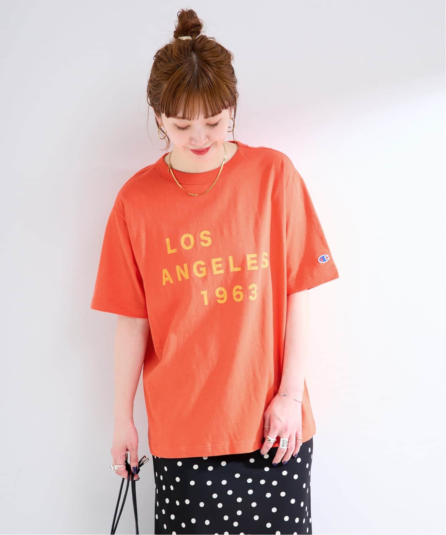 Champion / チャンピオン 別注 LOGO T-SHIRTS（Tシャツ／カットソー