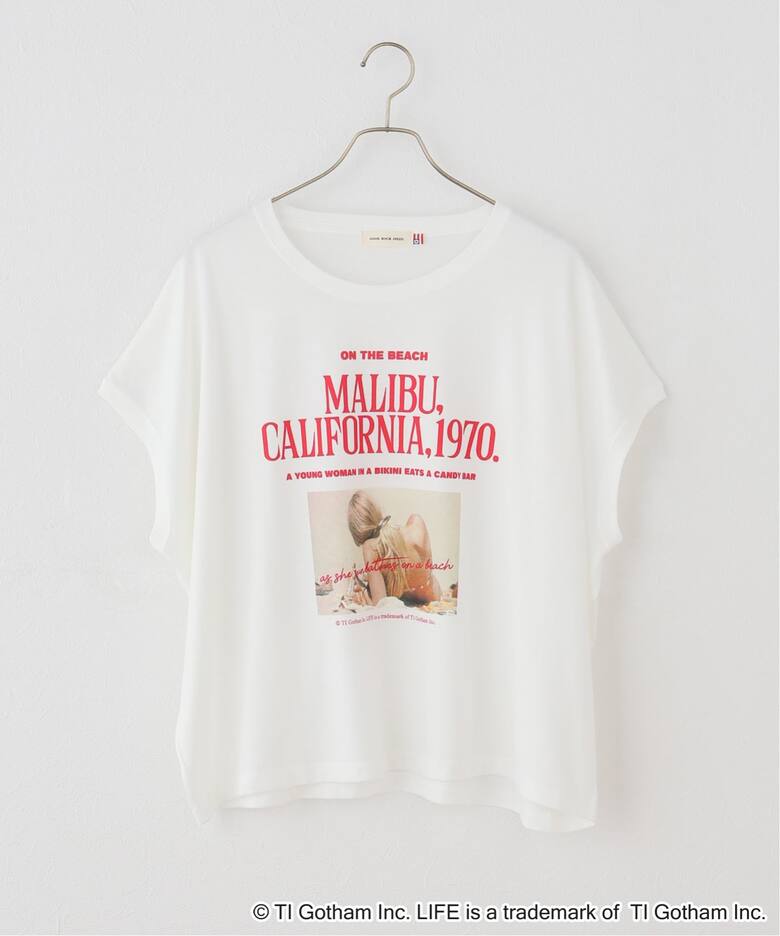 Tee ライフイズグッド ブランド The REAL McCOY S ザリアルマッコイズ MC19022 LIFE IS GOOD MILITARY TEE ミリタリー シャツ 半袖カットソー ホワイト系 38 中古