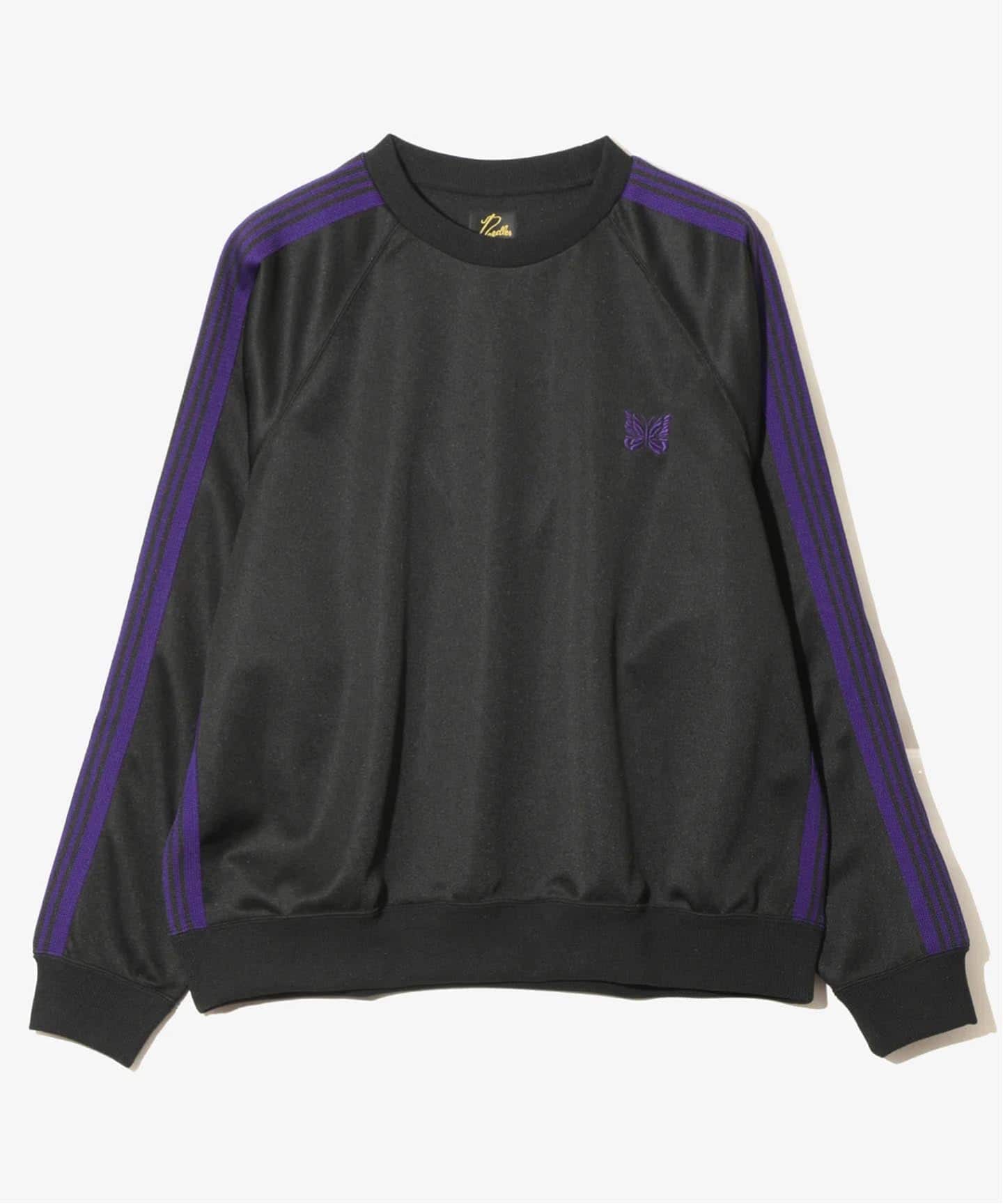 NEEDLES / ニードルズ Track Crew Neck Shirt - Poly Smooth（Tシャツ