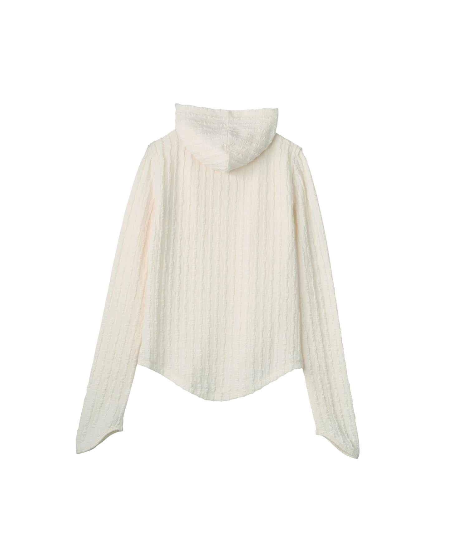 Knuth Marf/クヌースマーフ hooded jacquard top（Tシャツ／カットソー