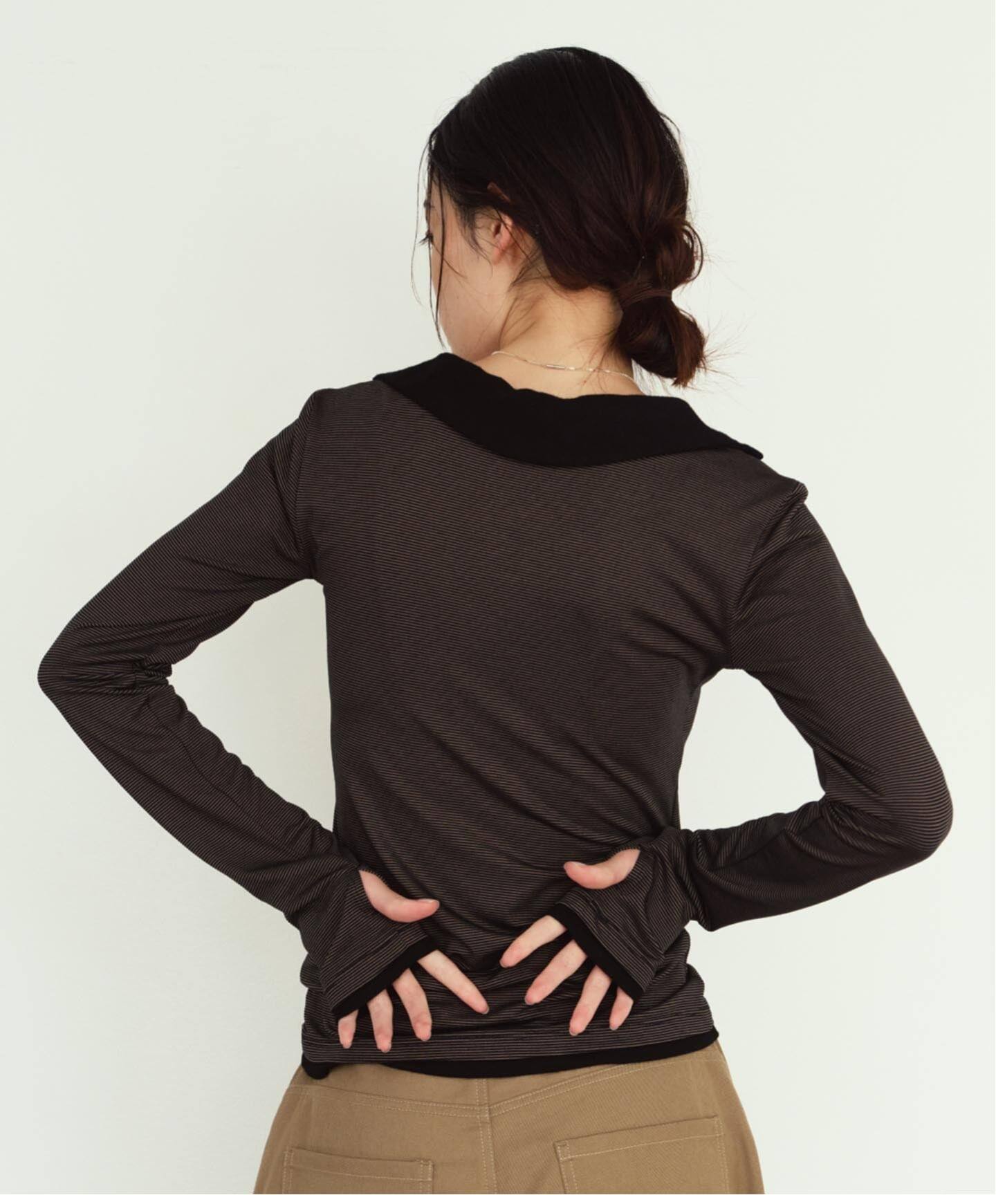 Knuth Marf / クヌースマーフ u-neck slim top（Tシャツ／カットソー 