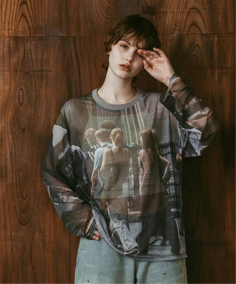 Knuth Marf design sheer shirt クヌースマーフ Knuth Marf design 