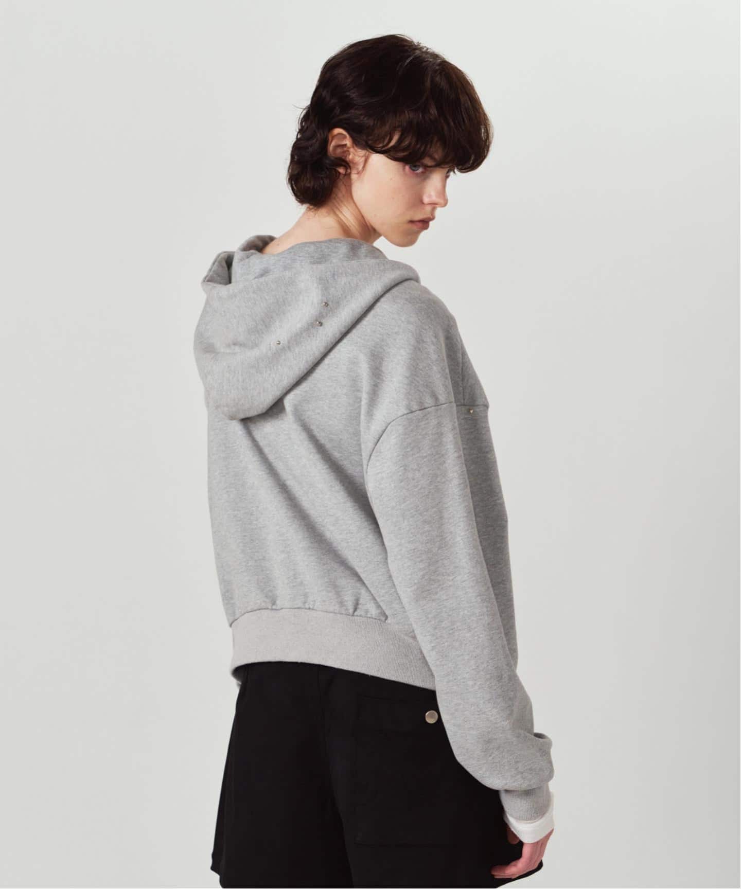Knuth Marf / クヌースマーフ studded hoodie top（パーカー）｜JOINT