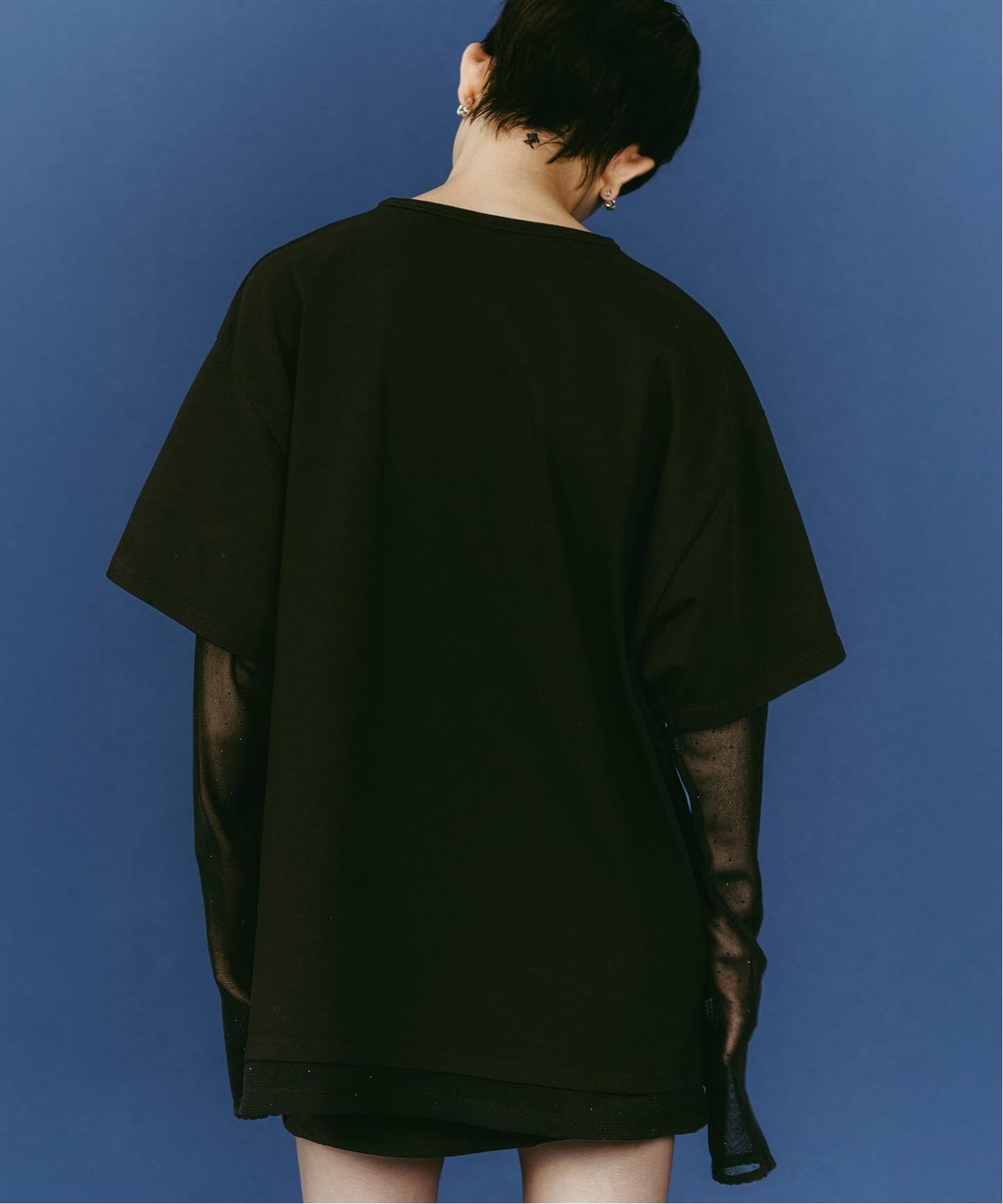 Knuth Marf/クヌースマーフ AI future layered t-shirt（Tシャツ