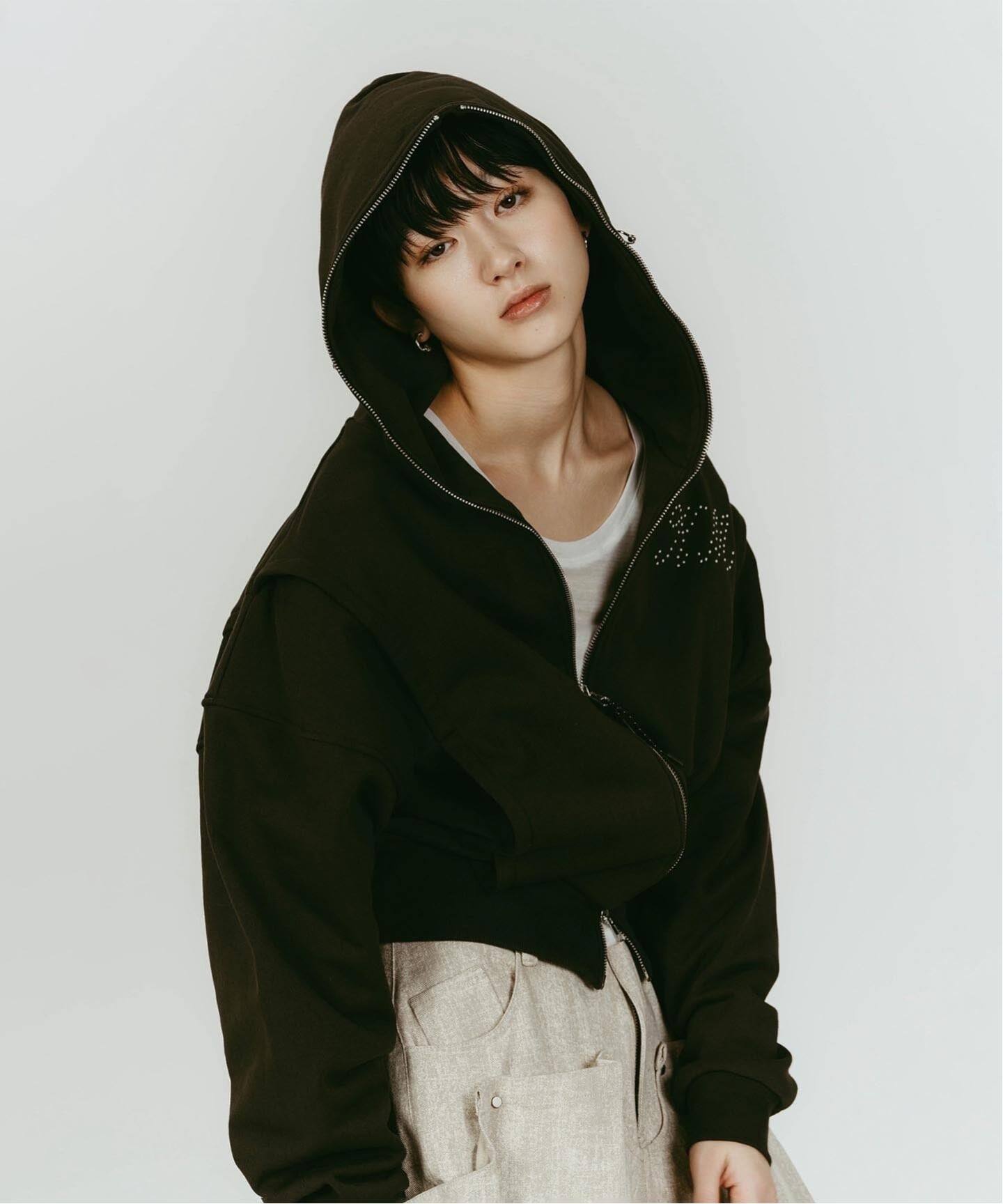 Knuth Marf/クヌースマーフ pierced hooded sweatshirt（パーカー