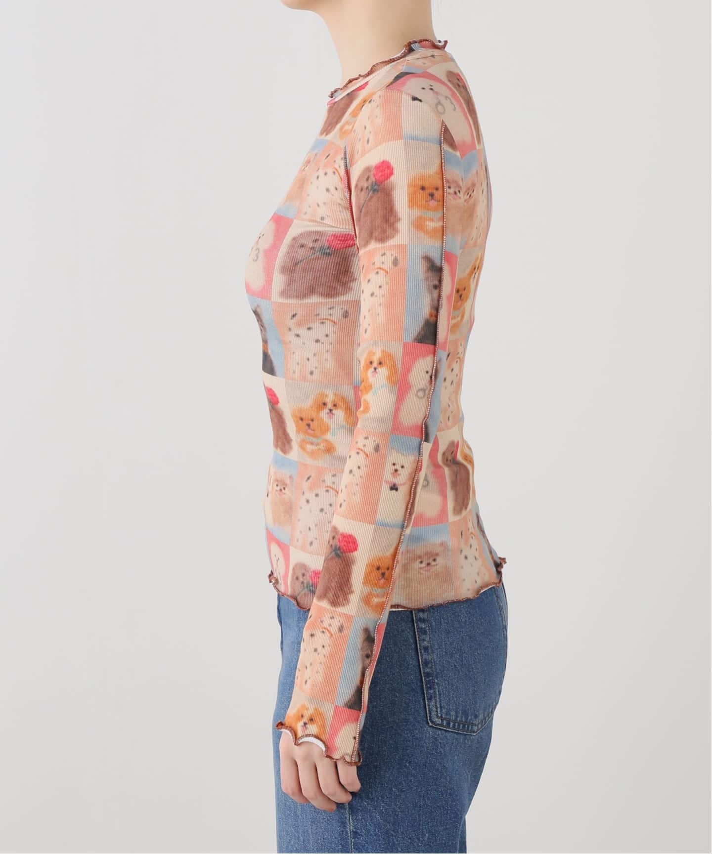 Carne Bollente / カルネボレンテ Total Dogmination LS Top / ALLOVER