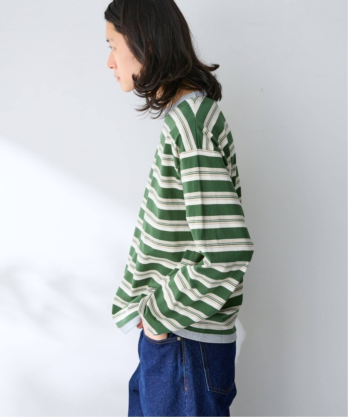 FORHUS カラーマルチボーダー（Tシャツ／カットソー）｜B.C STOCK