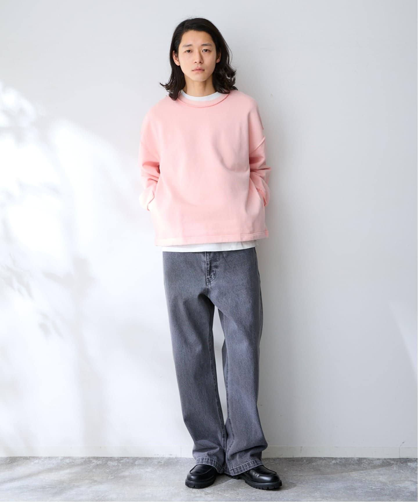 2点セット】FORHUS ピグメントセットスウェット（Tシャツ／カットソー
