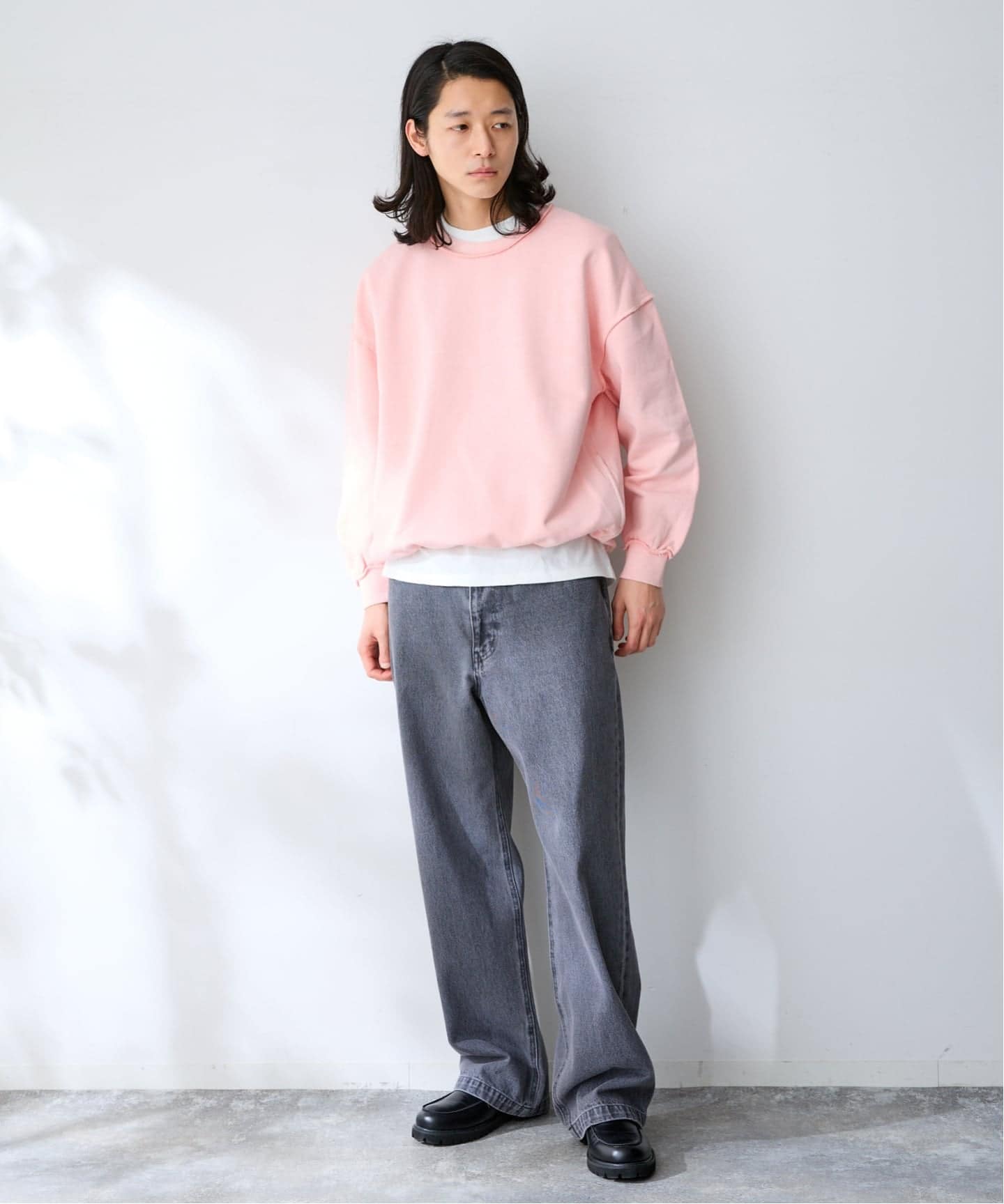 2点セット】FORHUS ピグメントセットスウェット（Tシャツ／カットソー